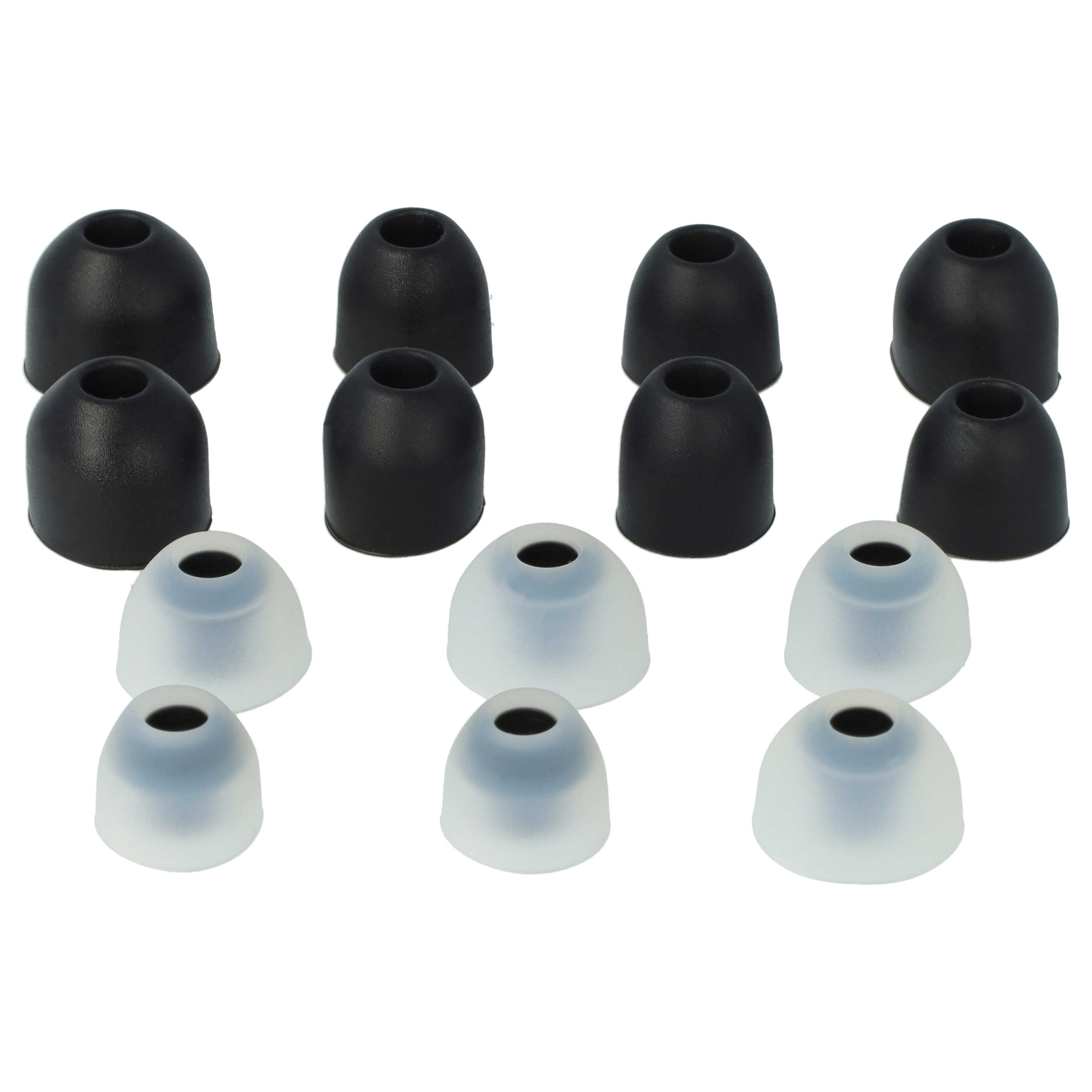 7 Paar Ohrstöpsel für Sony WF-1000XM3 u.a. schwarz, weiß