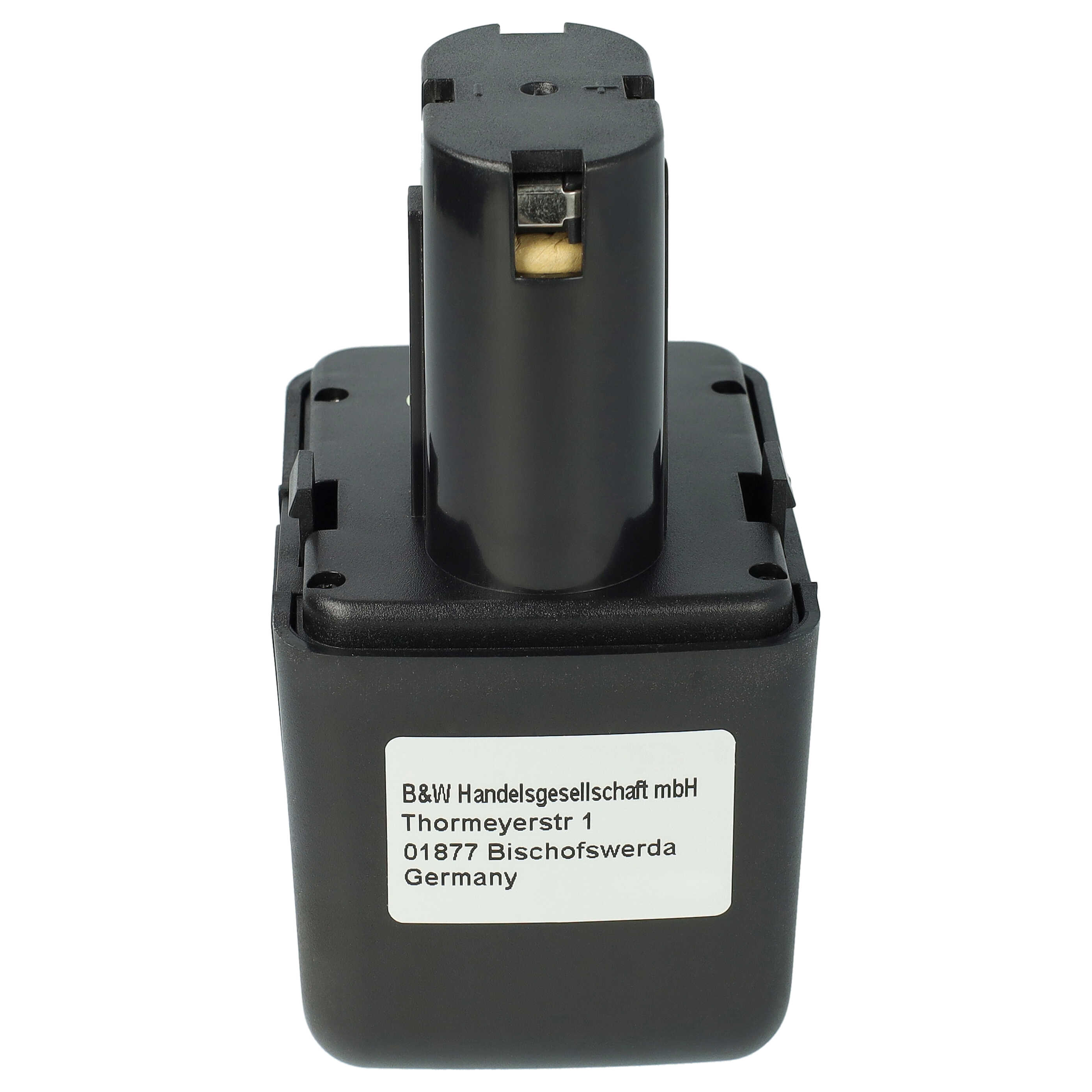 Battery replaces Gesipa CPT12/2 EHD Blind Rivet Gun - 3500 mAh, 12 V, NiMH