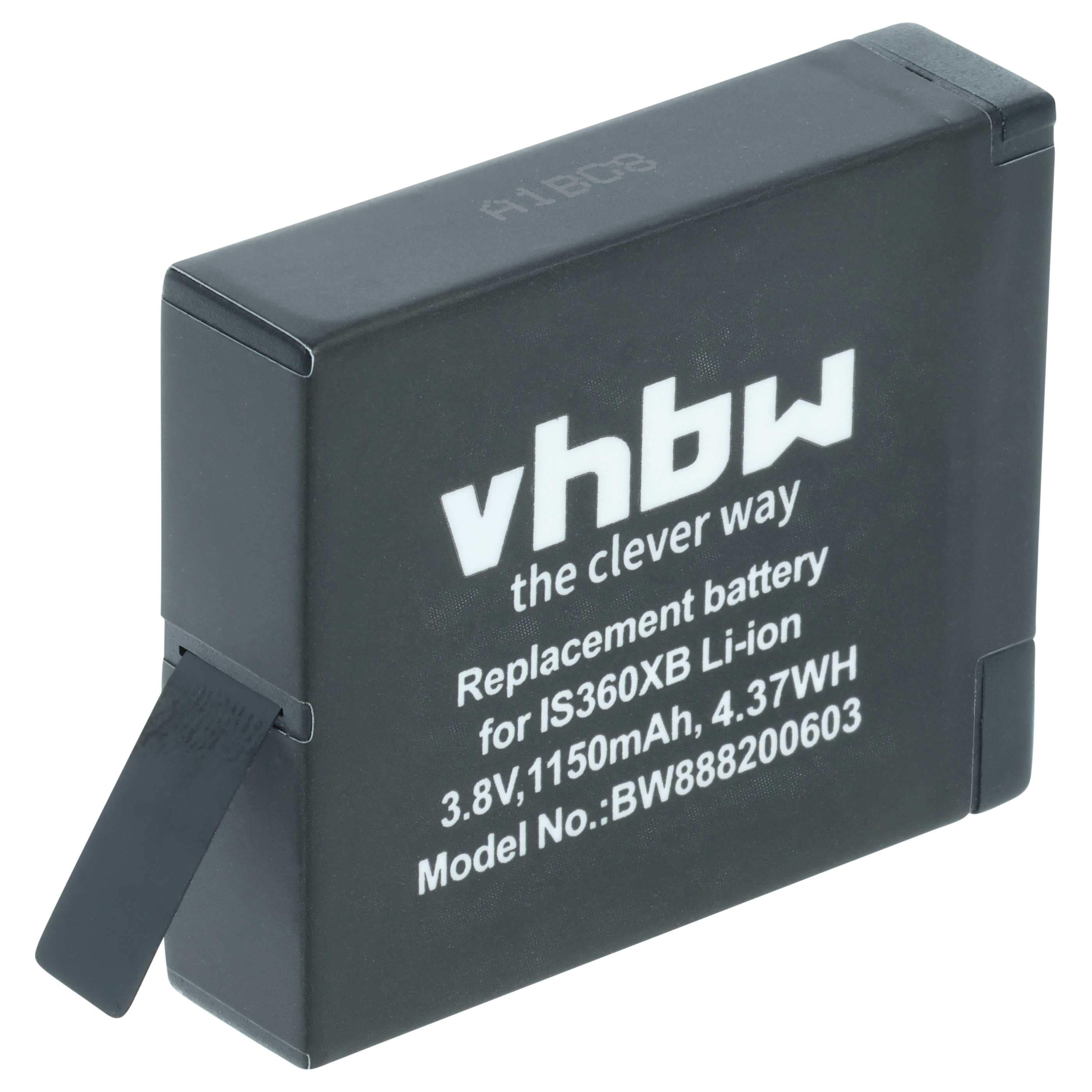 Battery replaces Insta360 PL903135VT, PL903135VT-S01 - 1150mAh, 3.8V, Li-Ion