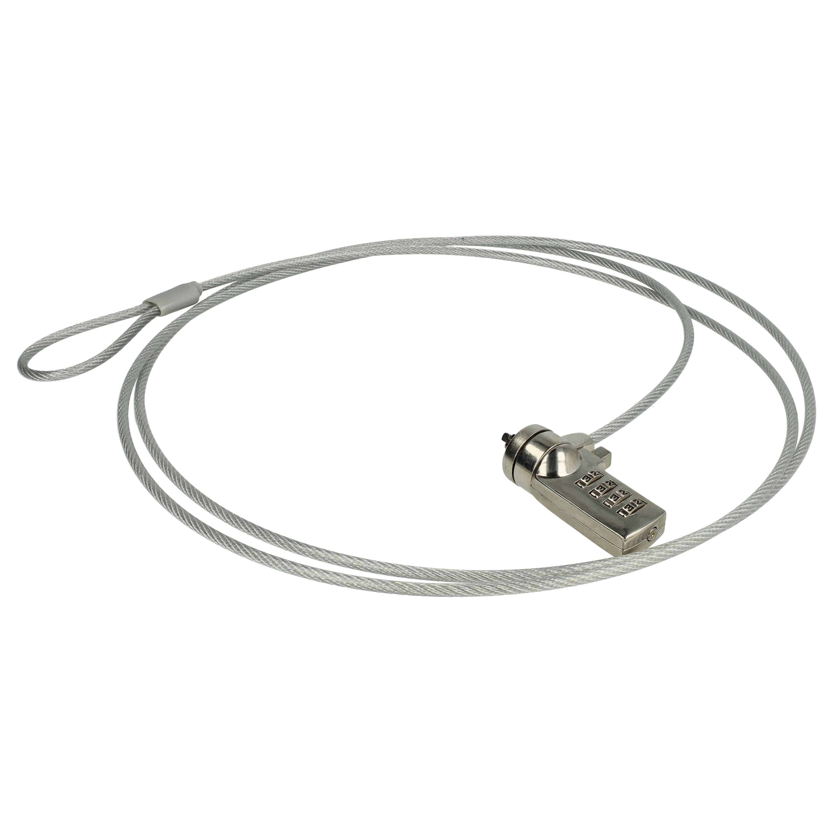 20x Kensington Lock suitable for Laptop, Notebook - Cable Lock with Combination Lock, 1.8 m long