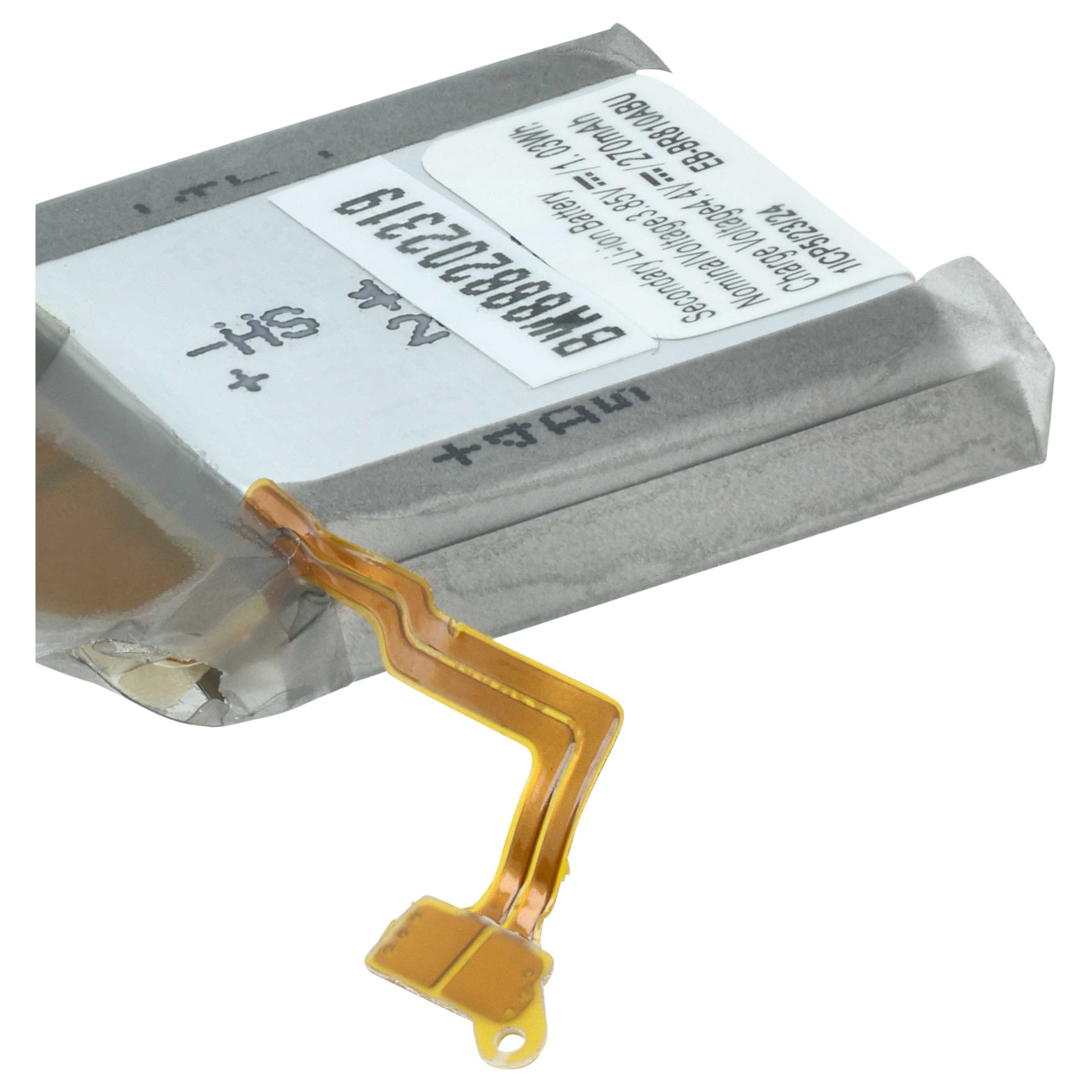 Smartwatch Battery replaces Samsung EB-BR810ABU, EB-BR170ABY, EB-BR170ABU - 250 mAh 3.85 V Li-polymer
