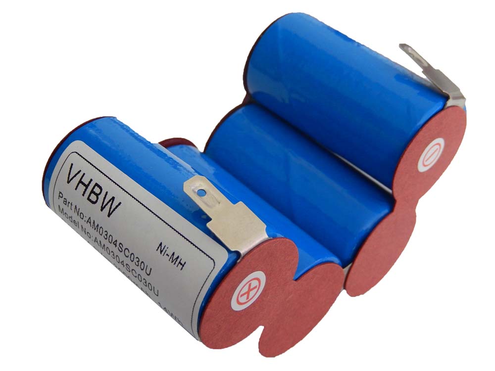 Batteria sostituisce AEG 63BCC01 per robot aspiratore AEG - 3000mAh 4,8V NiMH