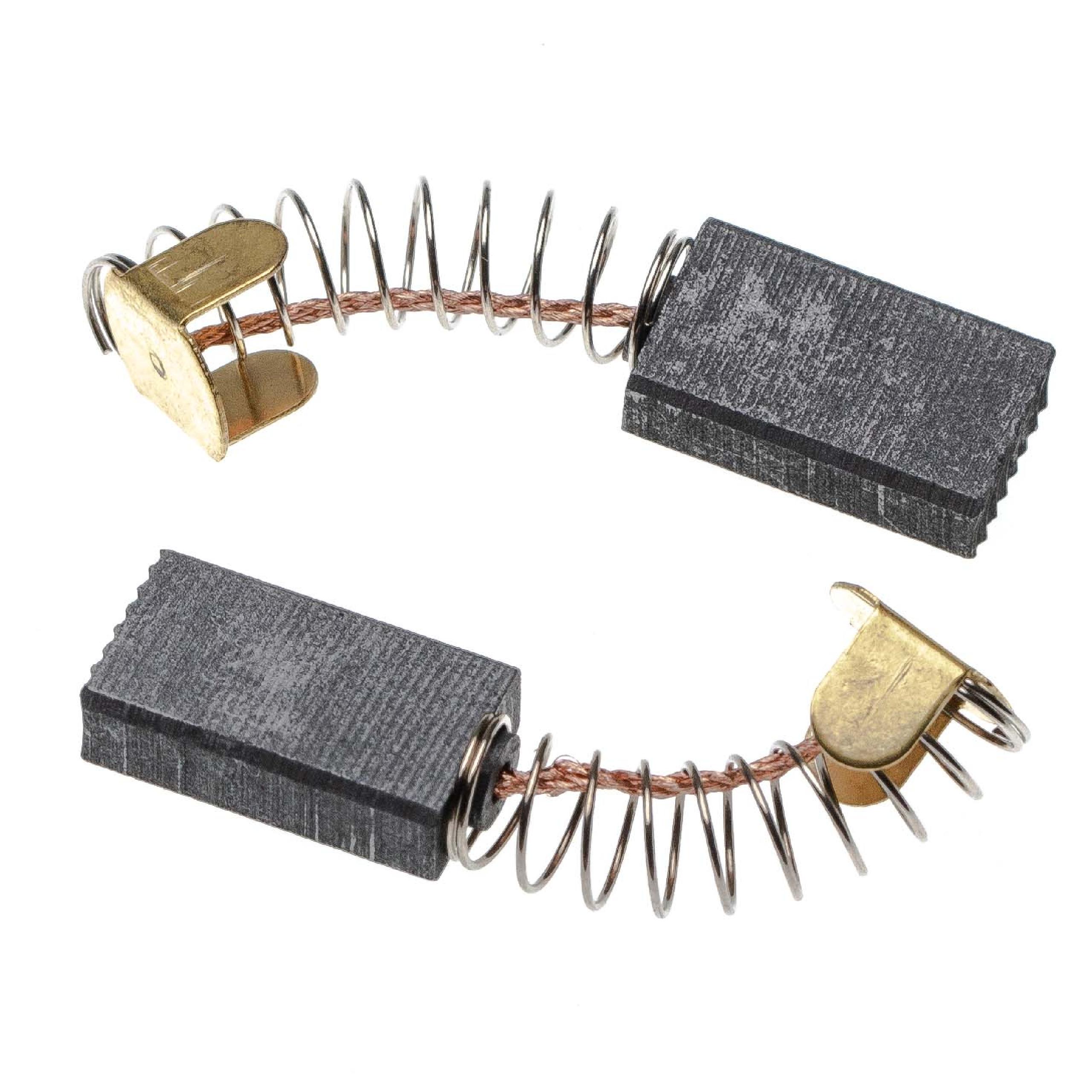 2x Carbon Brush as Replacement for AEG 301359 Electric Power Tools + Spring, 18.5 x 10 x 5mm
