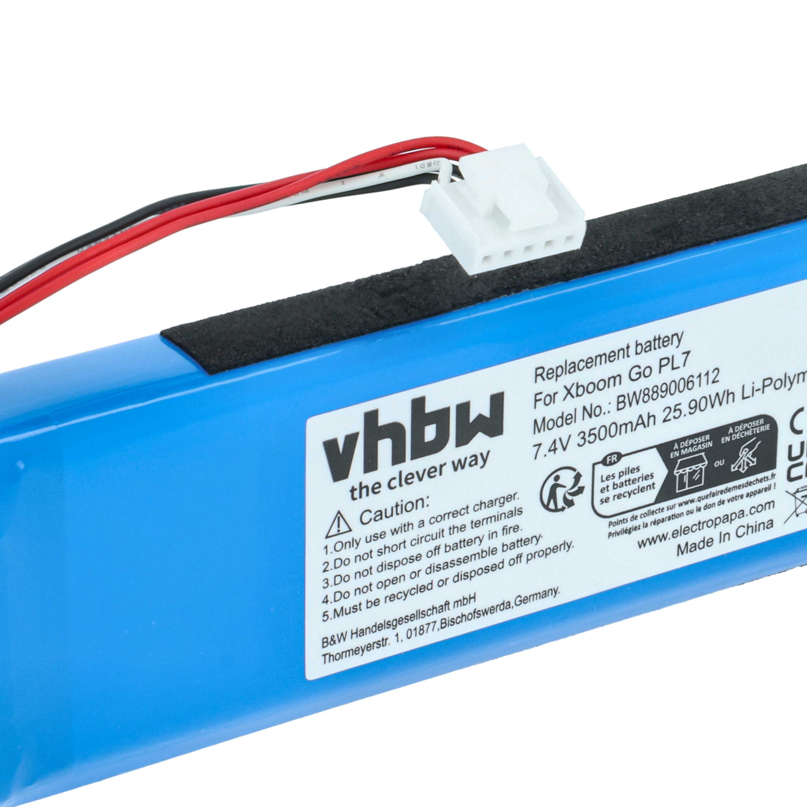 Akumulator do głośnika LG zamiennik LG EAC66836137-2S, EAC63558704, EAC64790805 - LiPo 3500mAh
