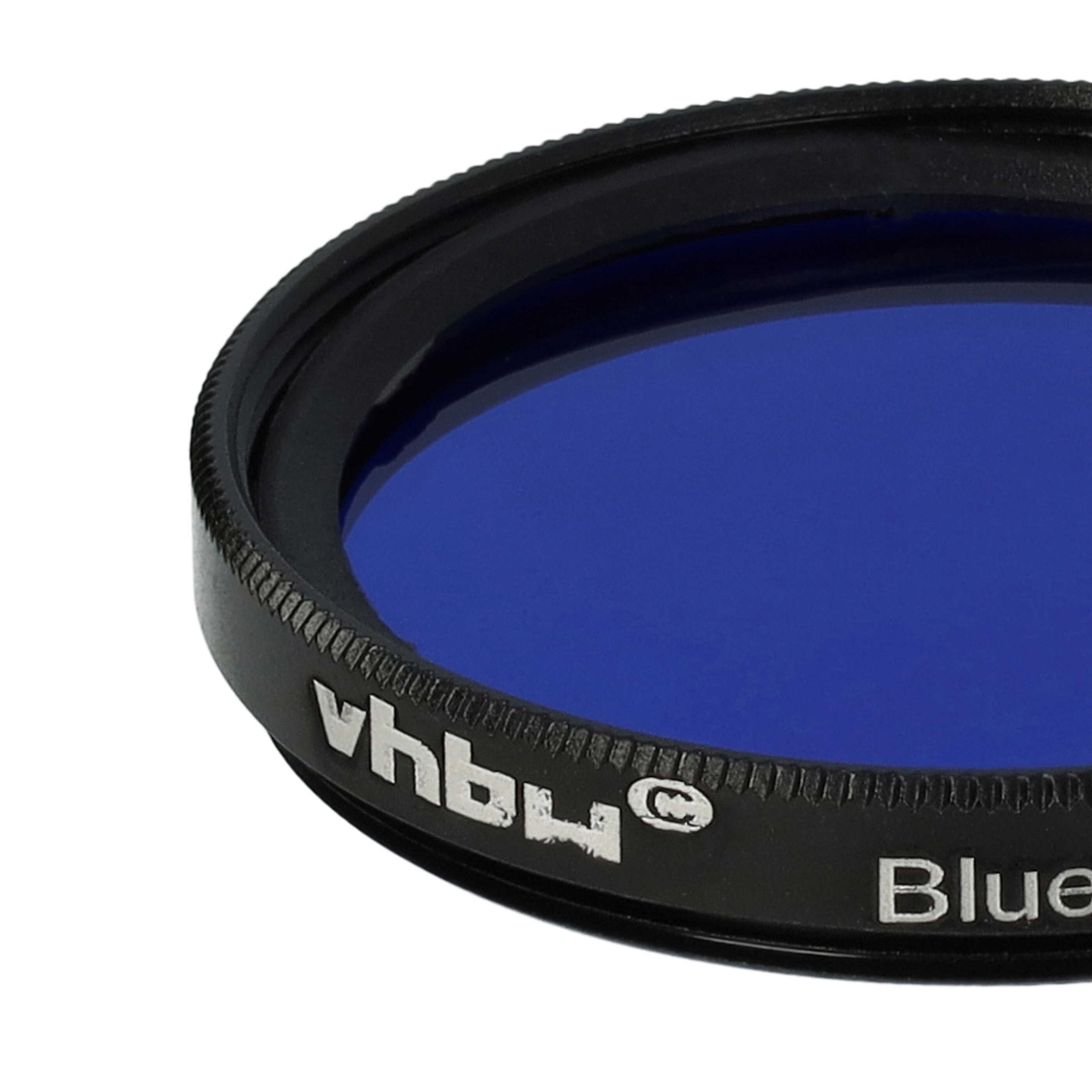 Coloured Filter, Blue suitable for Camera Lenses with 37 mm Filter Thread - Blue Filter