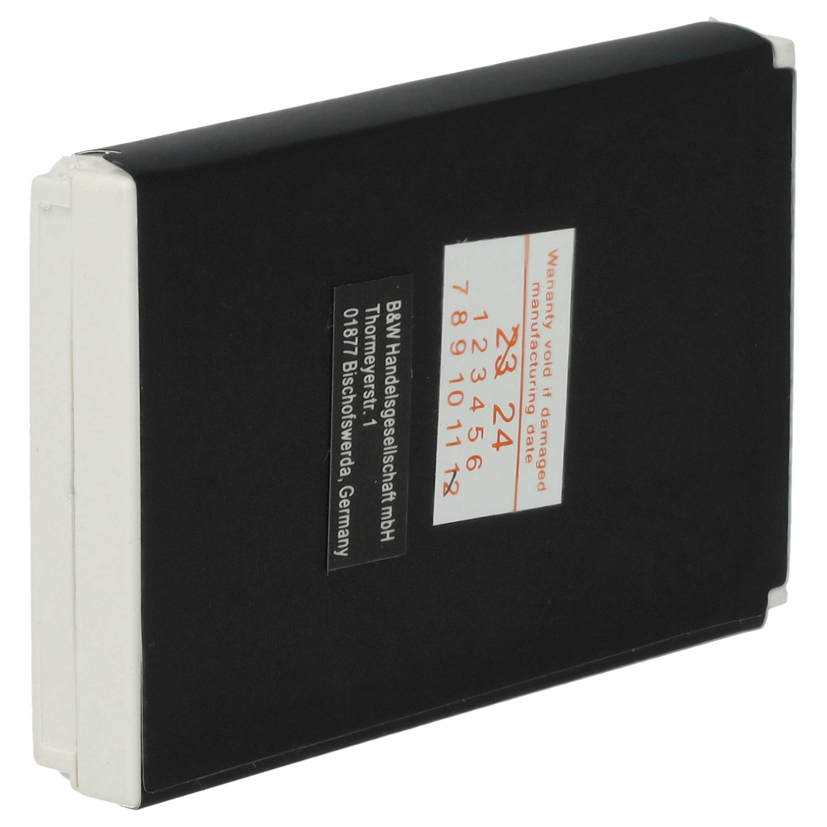 Batteria sostituisce Aiptek ZPT-NKA per cellulare - 1050mAh 3,7V Li-Ion 
