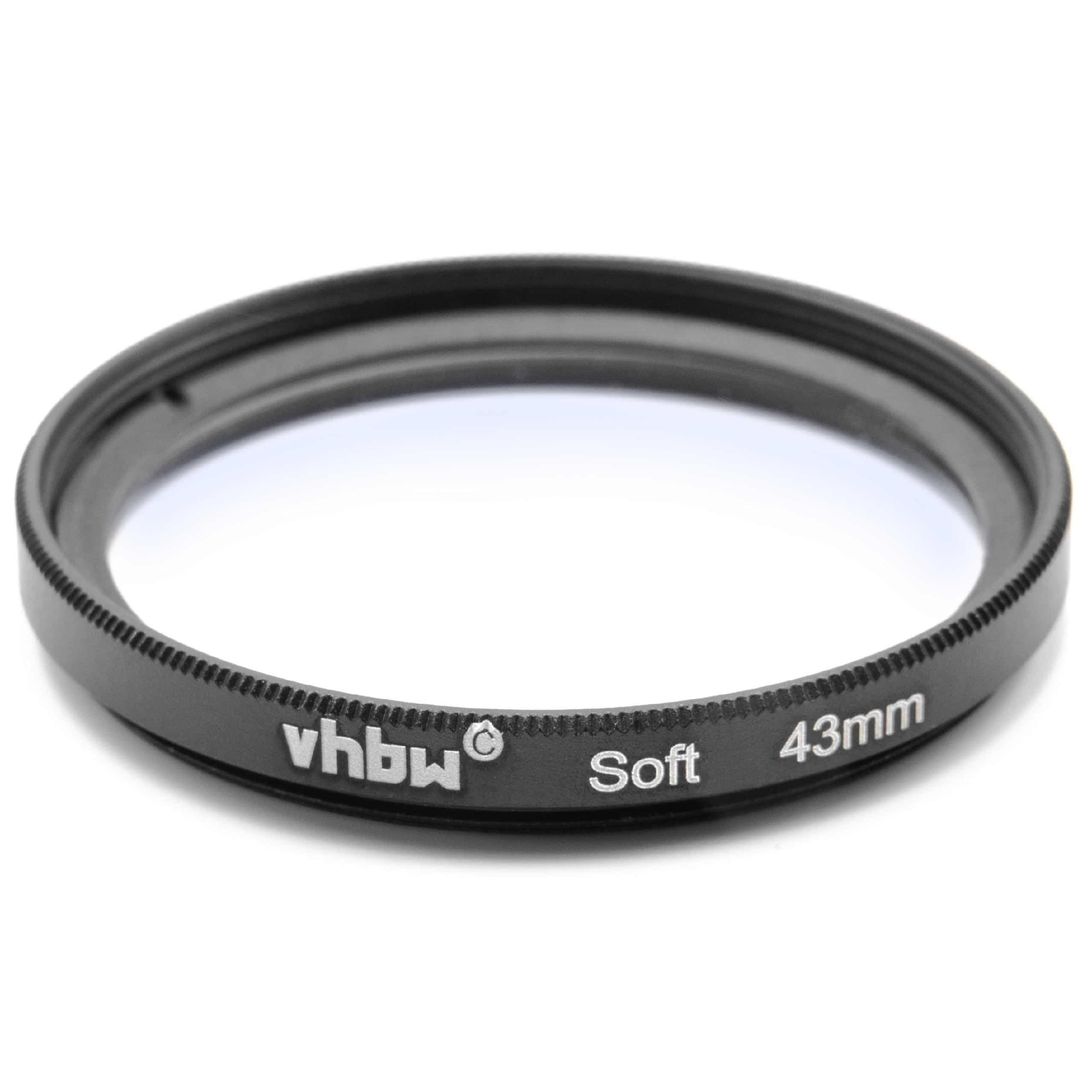 Weichzeichner Filter passend für Kameras & Objektive mit 43mm Filtergewinde - Softfilter