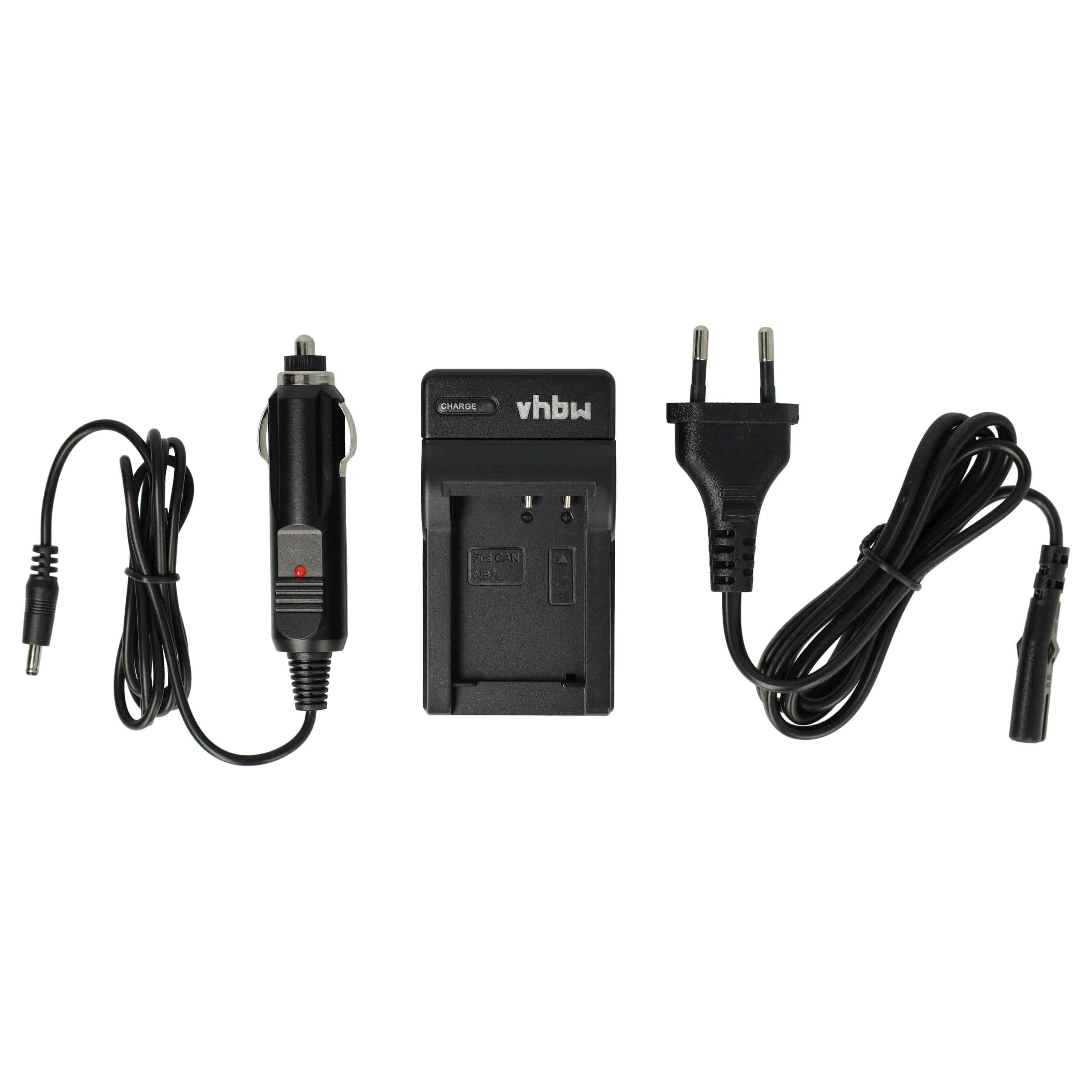 Battery Charger suitable for Canon NB-7L Camera etc. - 0.6 A, 8.4 V