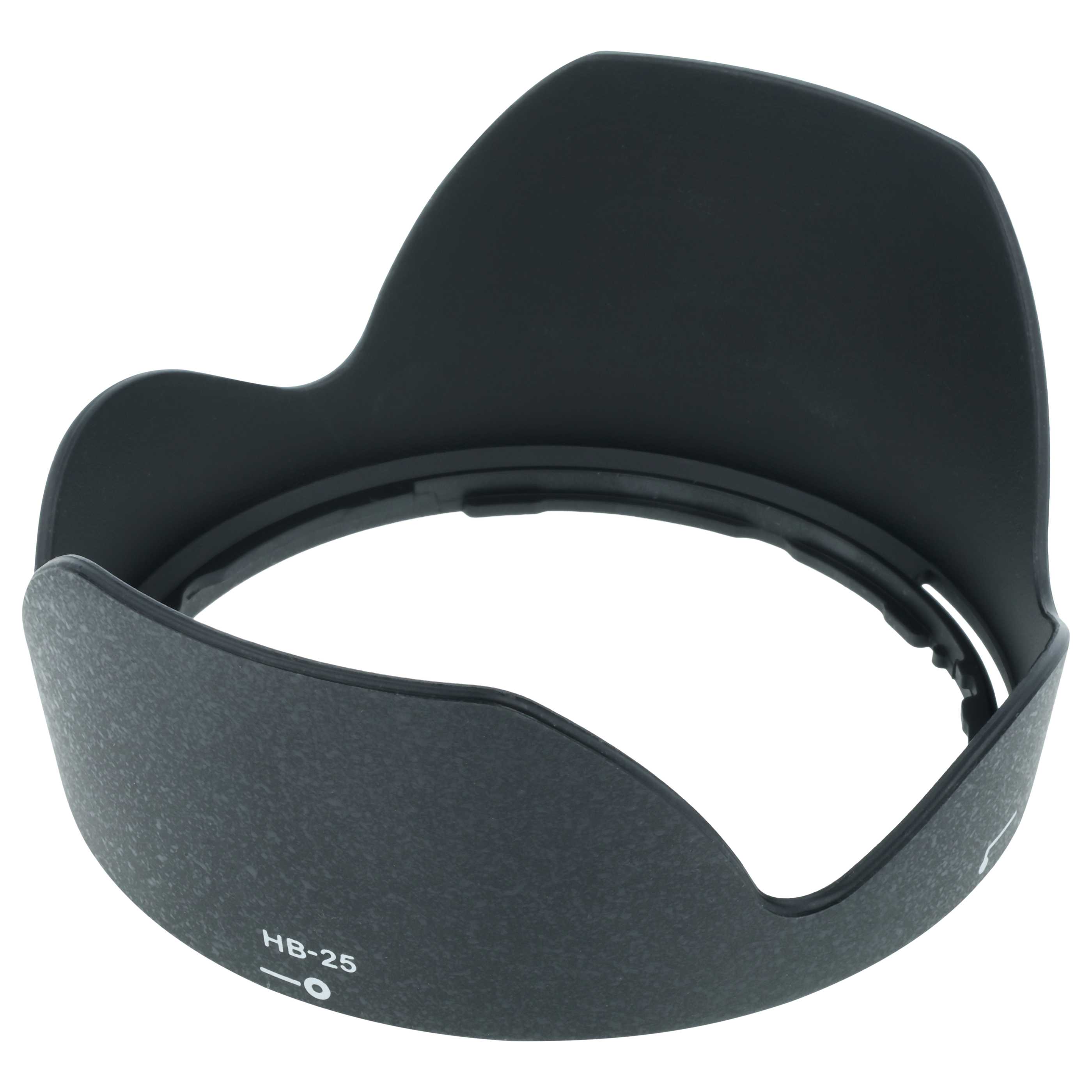 Lens Hood replaces Nikon HB-25 for Nikon Lens with 72 mm Diameter, plastic, black