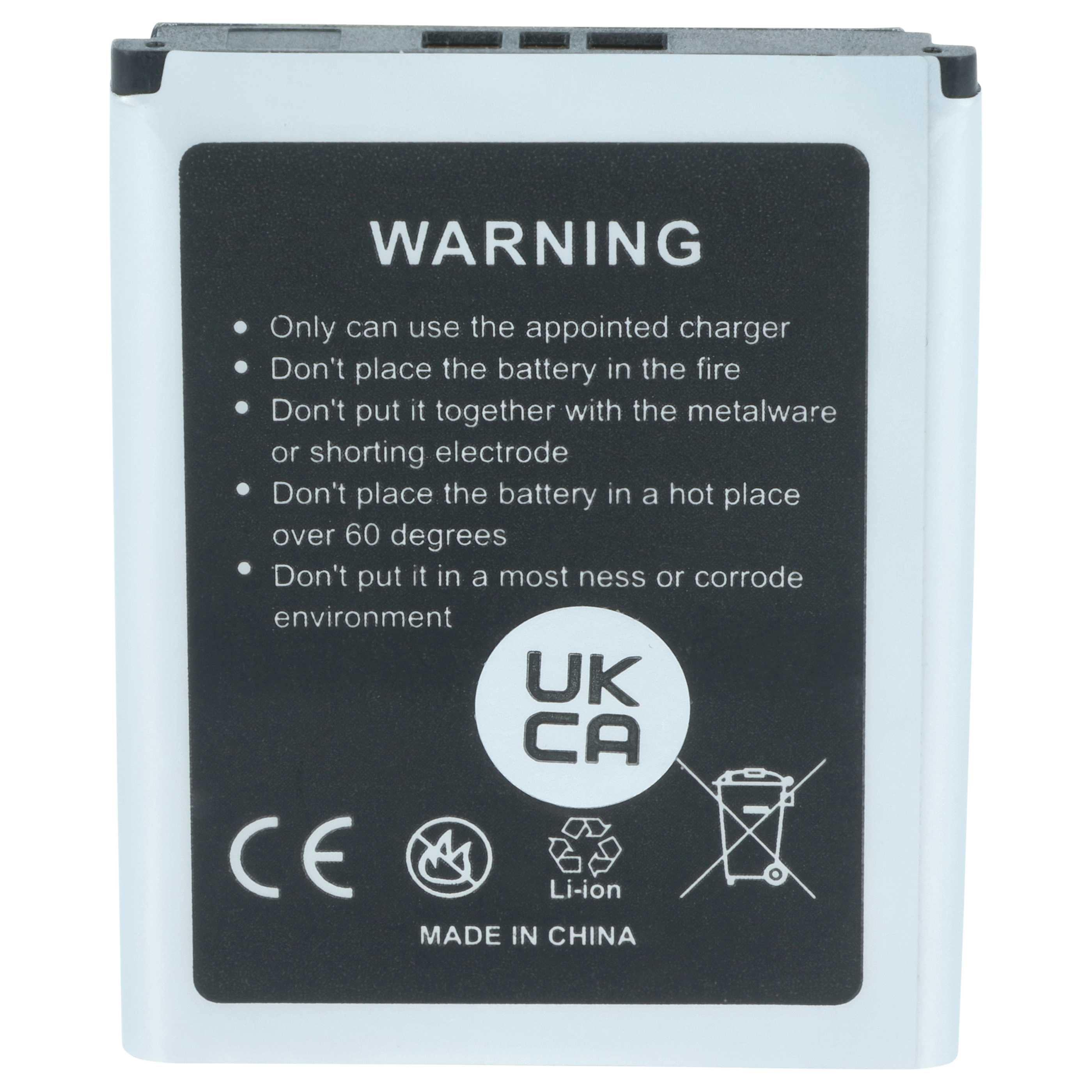 Batteria per MP3 music player sostituisce Sony LIP-880PD, LIP-880PD-B, LIP-880 - 980mAh 3,7V Li-Ion