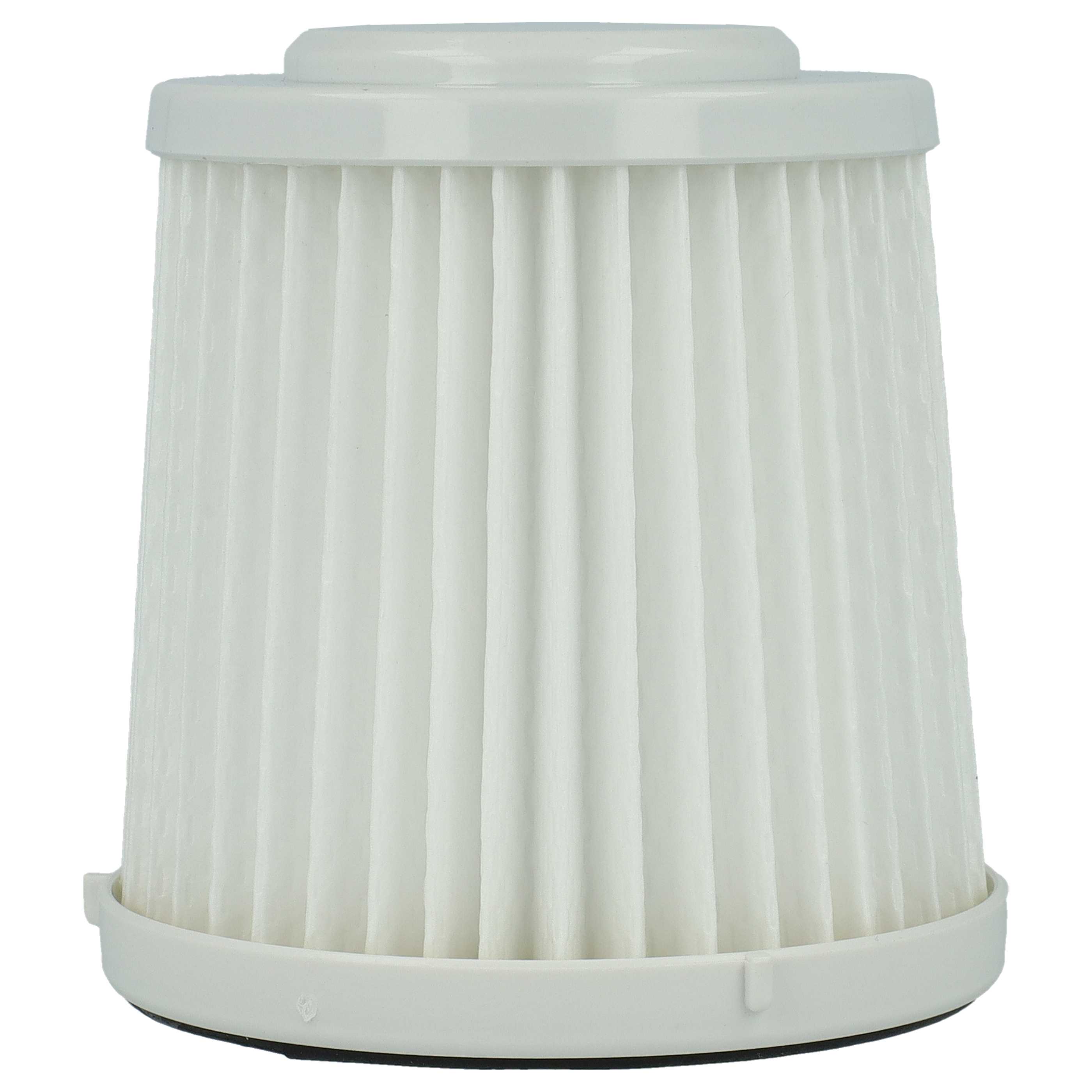 3x Filterfilter replaces Black & Decker FVF100 for Black & Decker Vacuum Cleaner, black / white