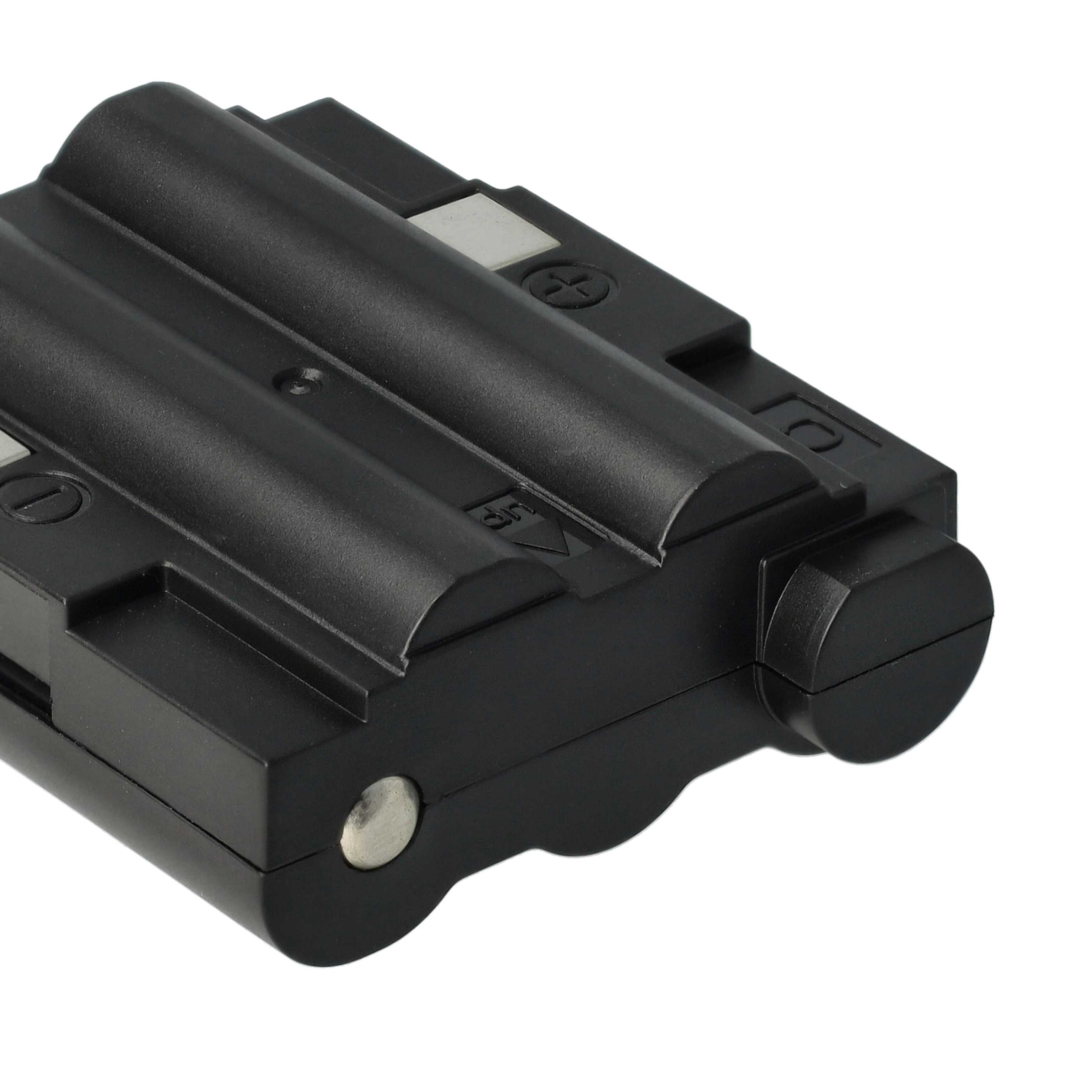 Radio 2x Battery replaces Alan Midland BATT5R, PB-ATL/G7 - 700 mAh 6 V NiMH