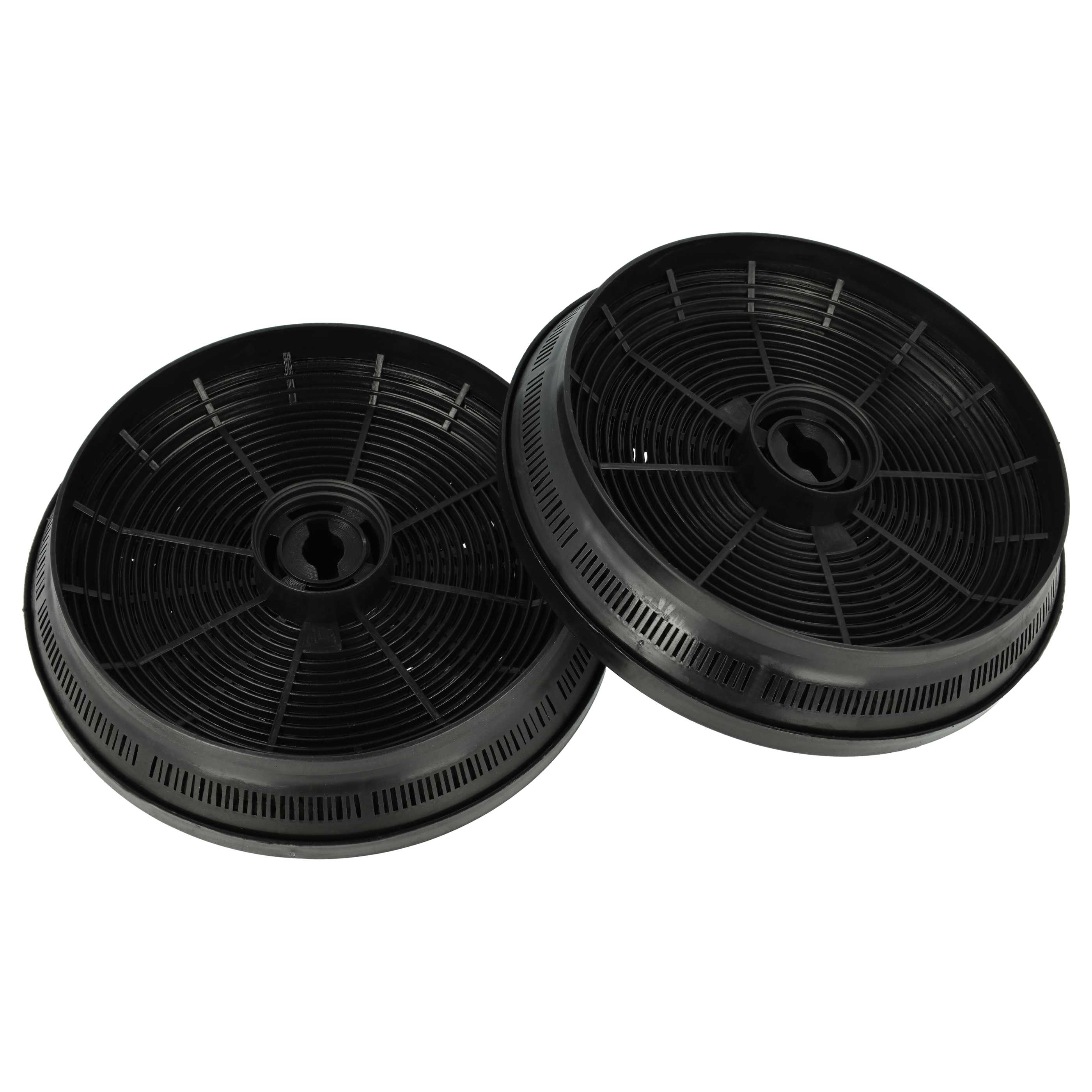 2x Filtres à charbon actif remplace Arcelik 9179183012 pour hotte Candy
