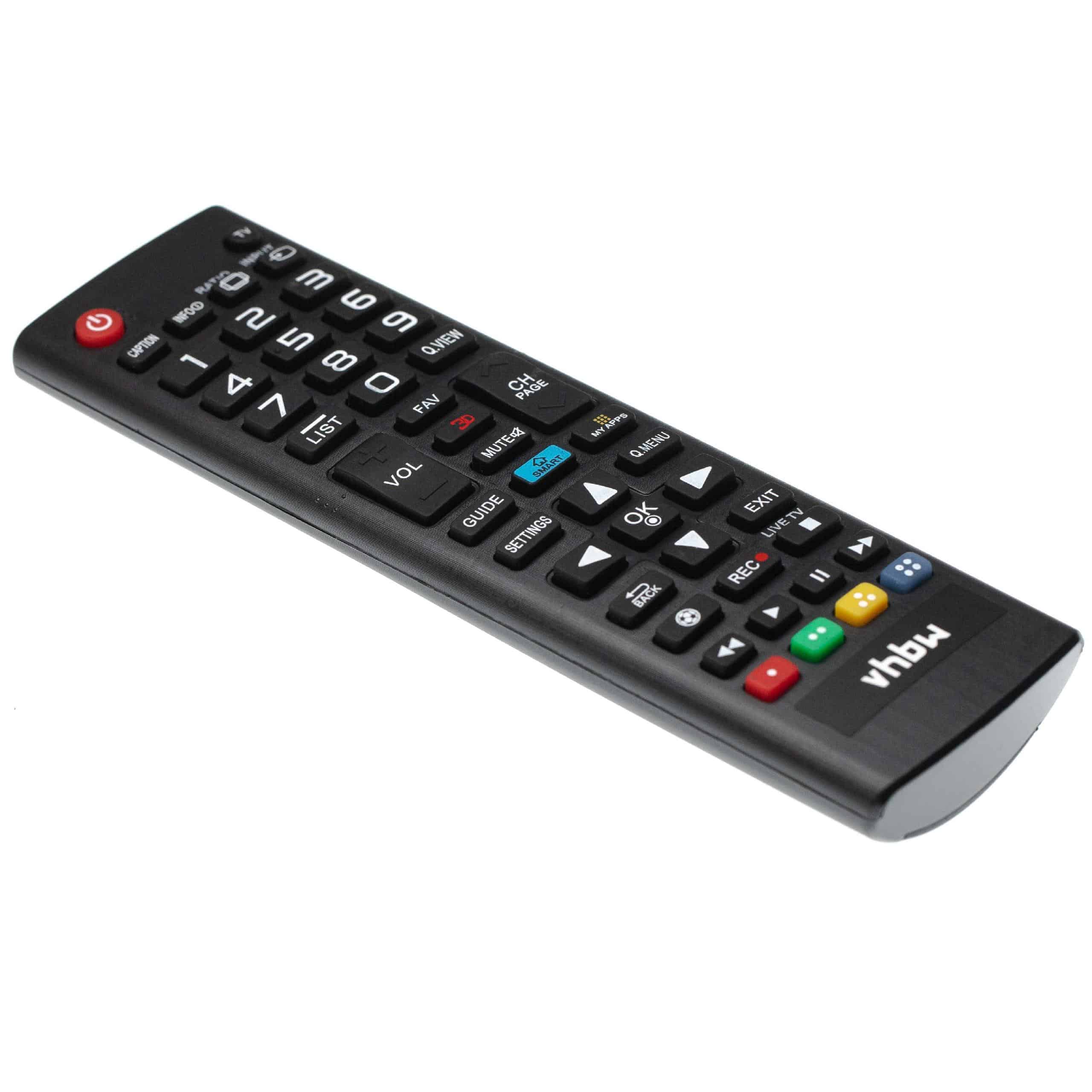 Remote Control replaces LG AKB73975702 for LG TV