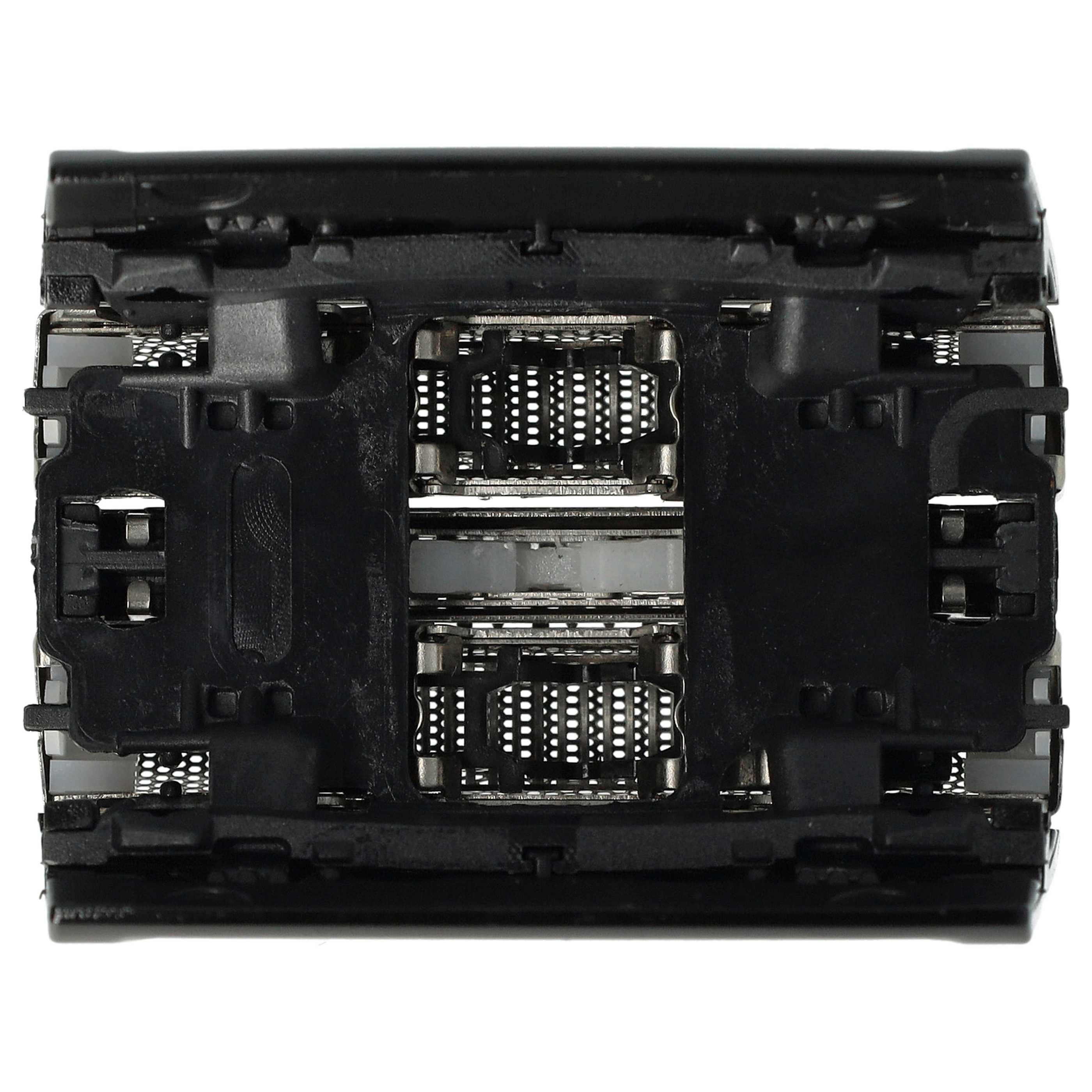 3x cabezales reemplaza Braun 52S, 52B para afeitadoras Braun - negro