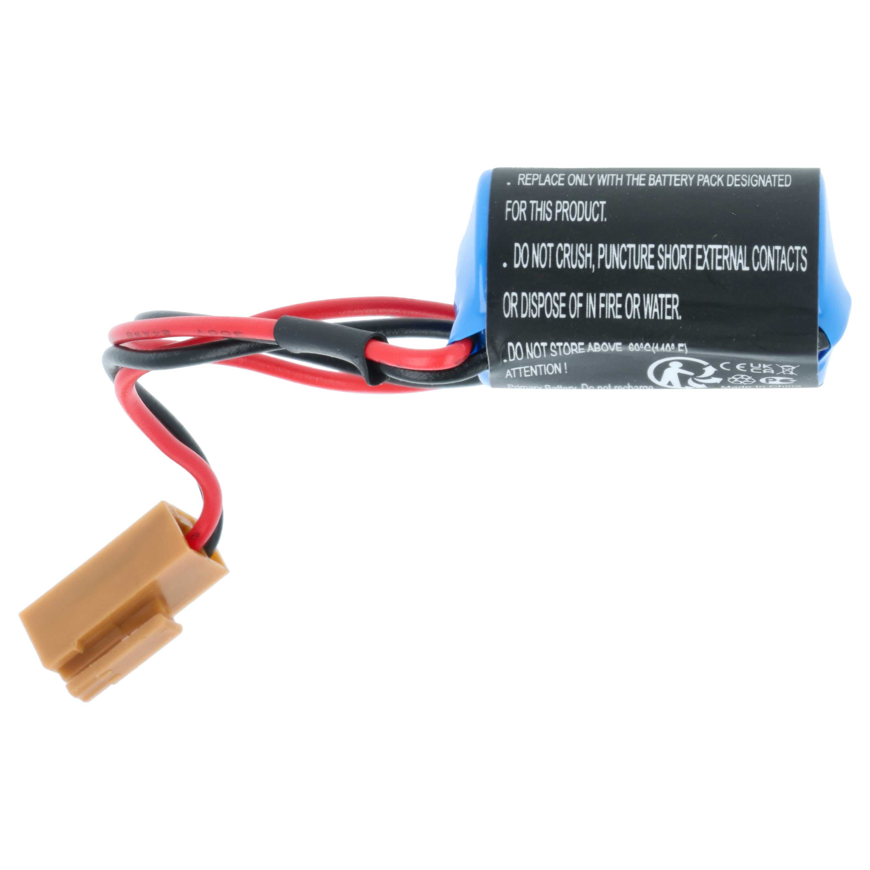 Bateria do PLC programowalnego sterownika zamiennik FBT030A, FBT020A, ER3V/3.6V - 1000 mAh 3,6 V Li-MnO2