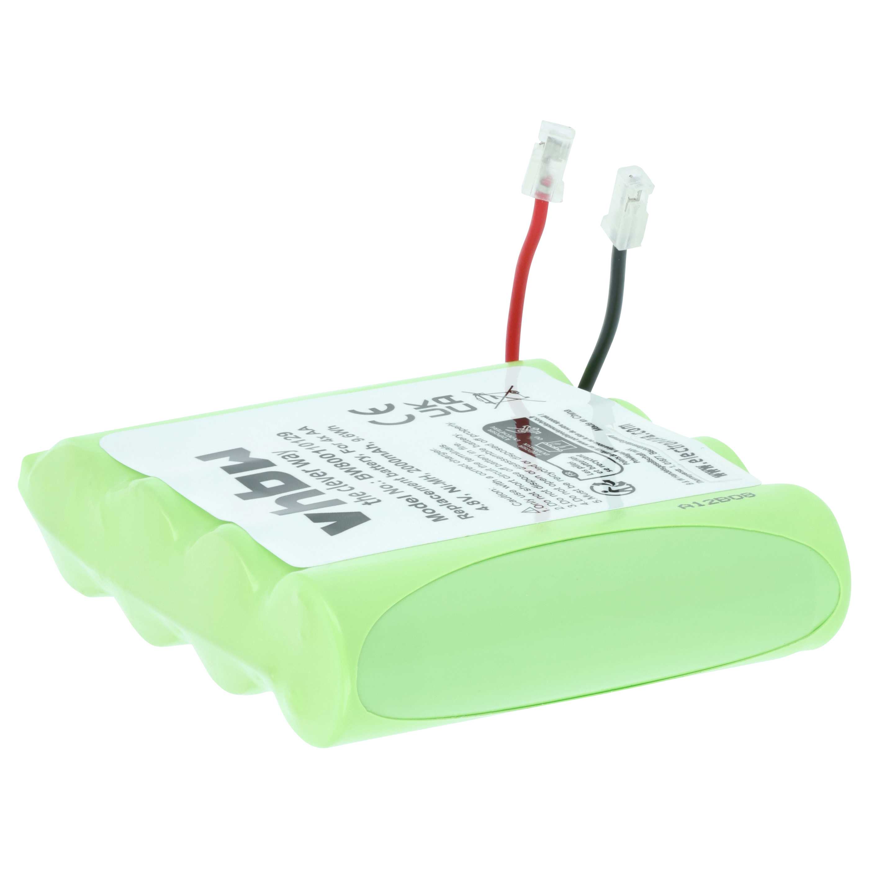Universal Battery for various Devices - 2000 mAh 4.8 V NiMH Replaces 4x AA Mignon