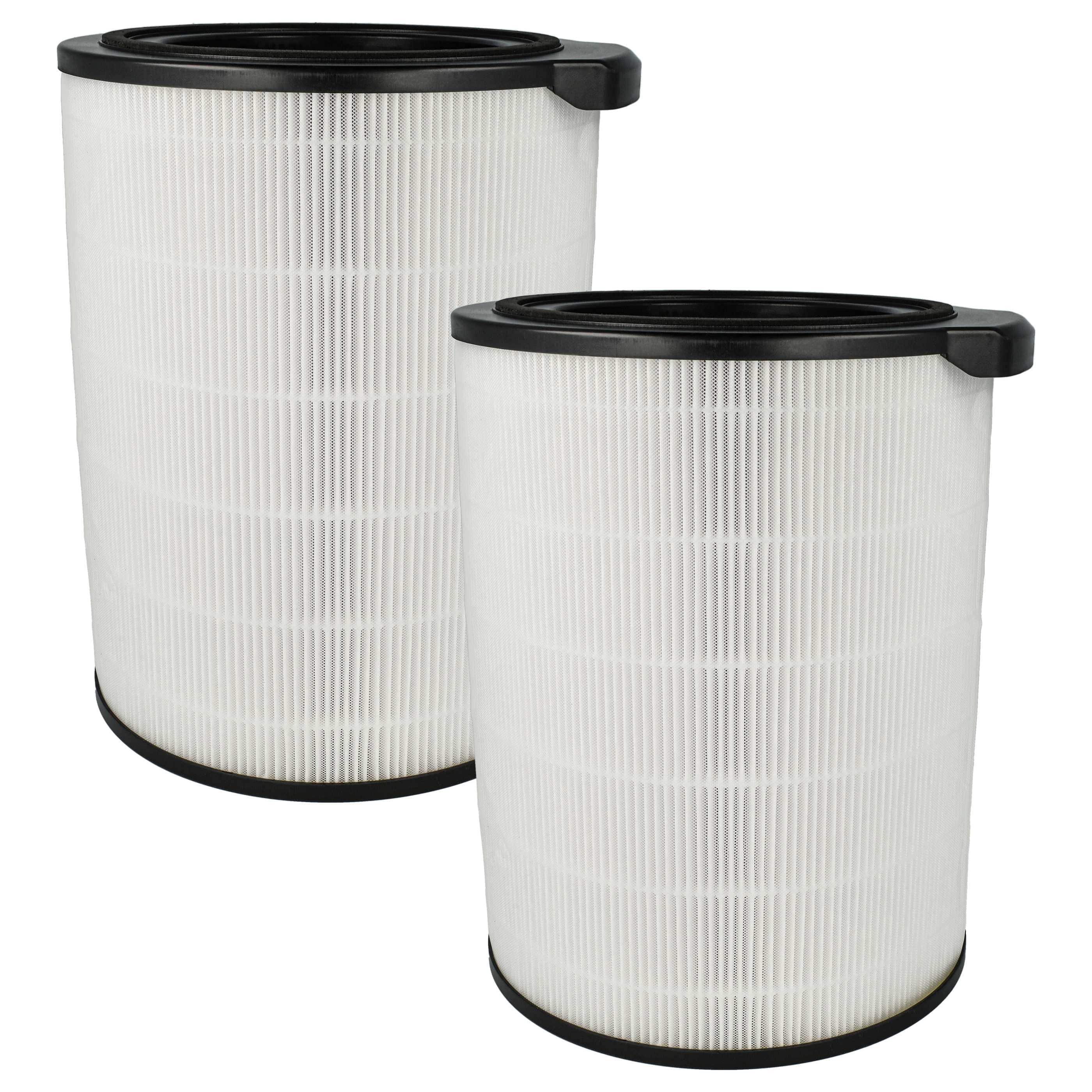2x Filter replaces Philips FY3430/30 Air Purifier - plastic