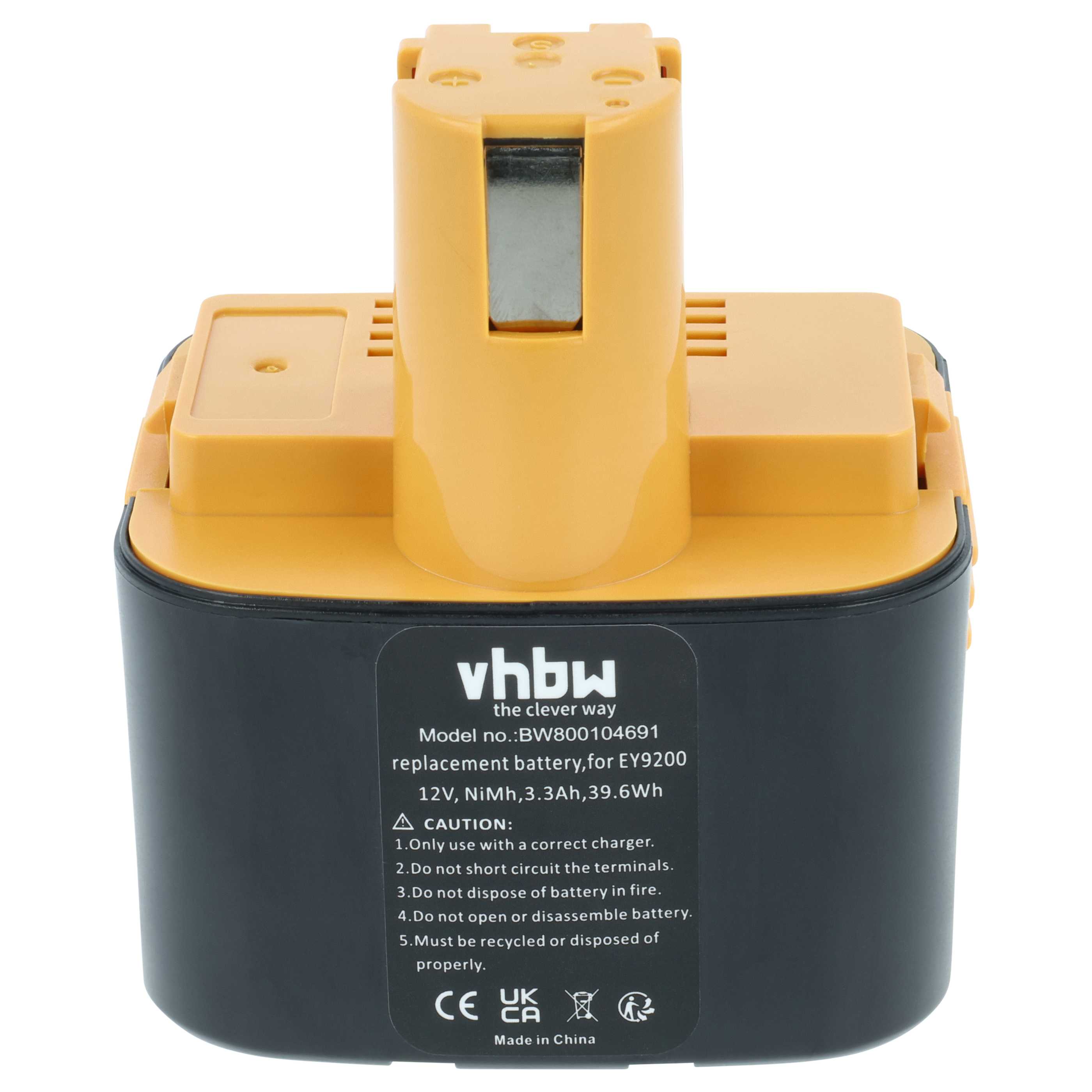 Akku 12V als Ersatz für ABB Stotz S&J SDF-AK220 - 2,1Ah, NiMH