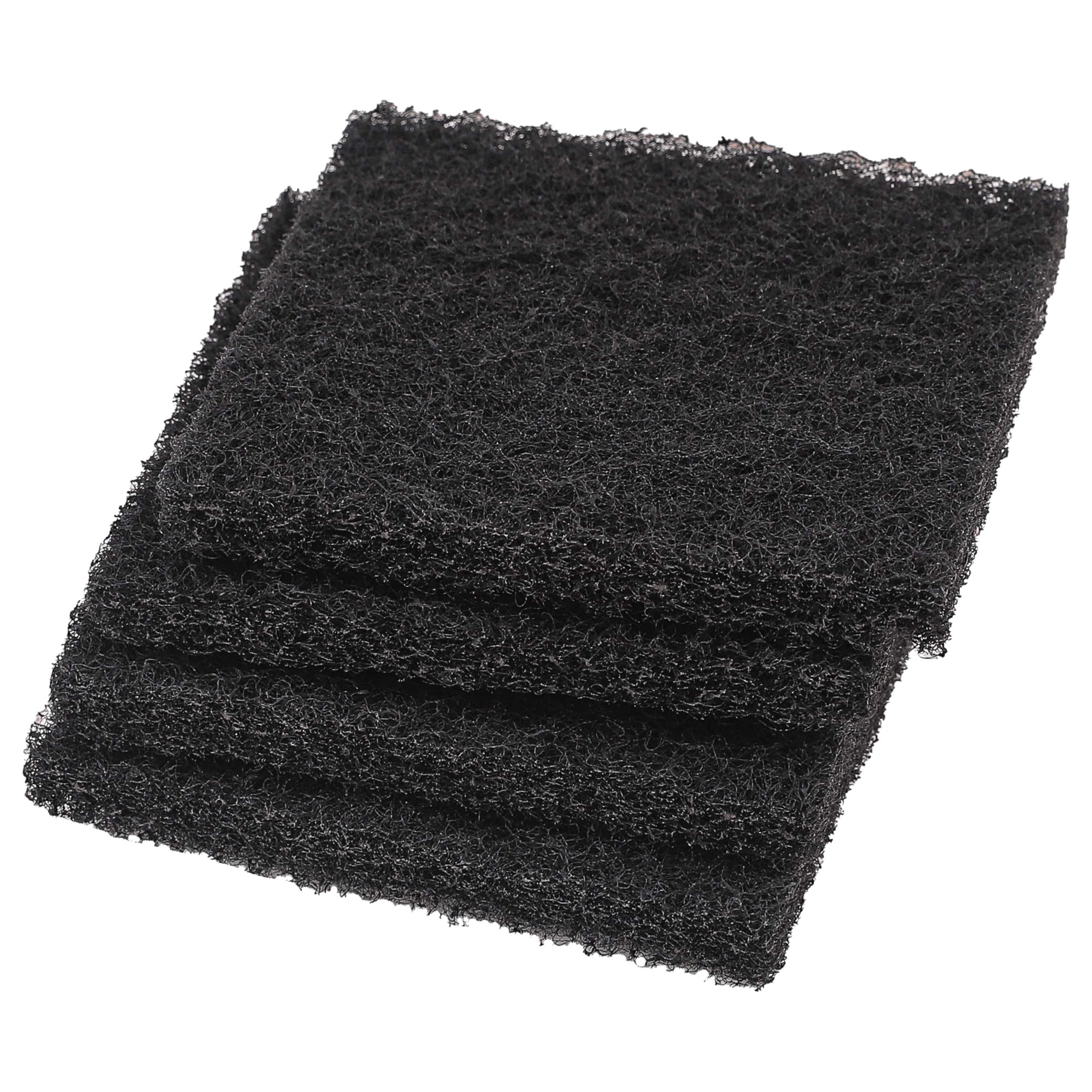 4x Aktivkohlefilter als Ersatz für Naber 8011178 für NABER Mülleimer, Abfalleimer u.a. - 9,5 x 9,5 x 1 cm