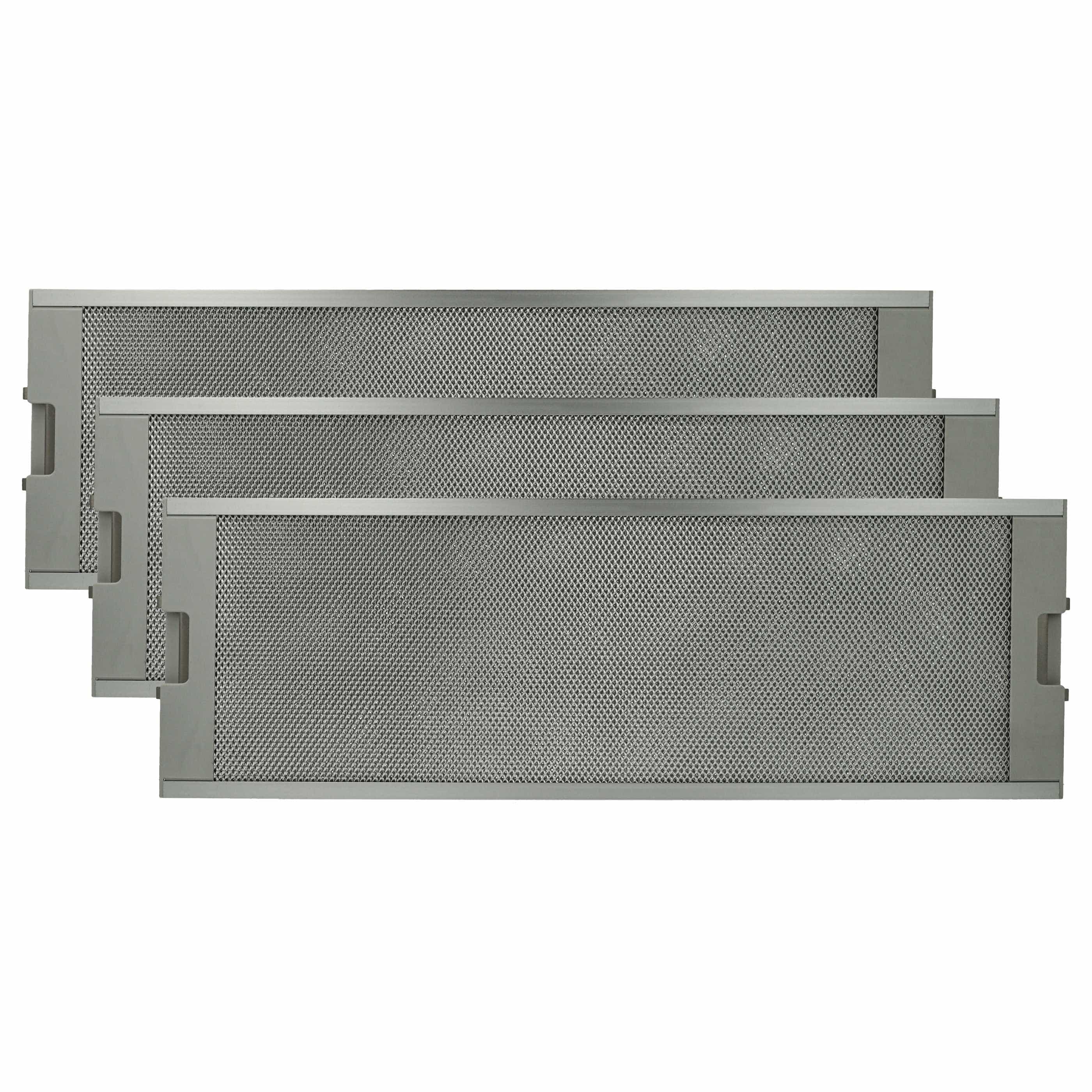 3x Filtres métal remplace Europart 804080 pour hotte aspirante