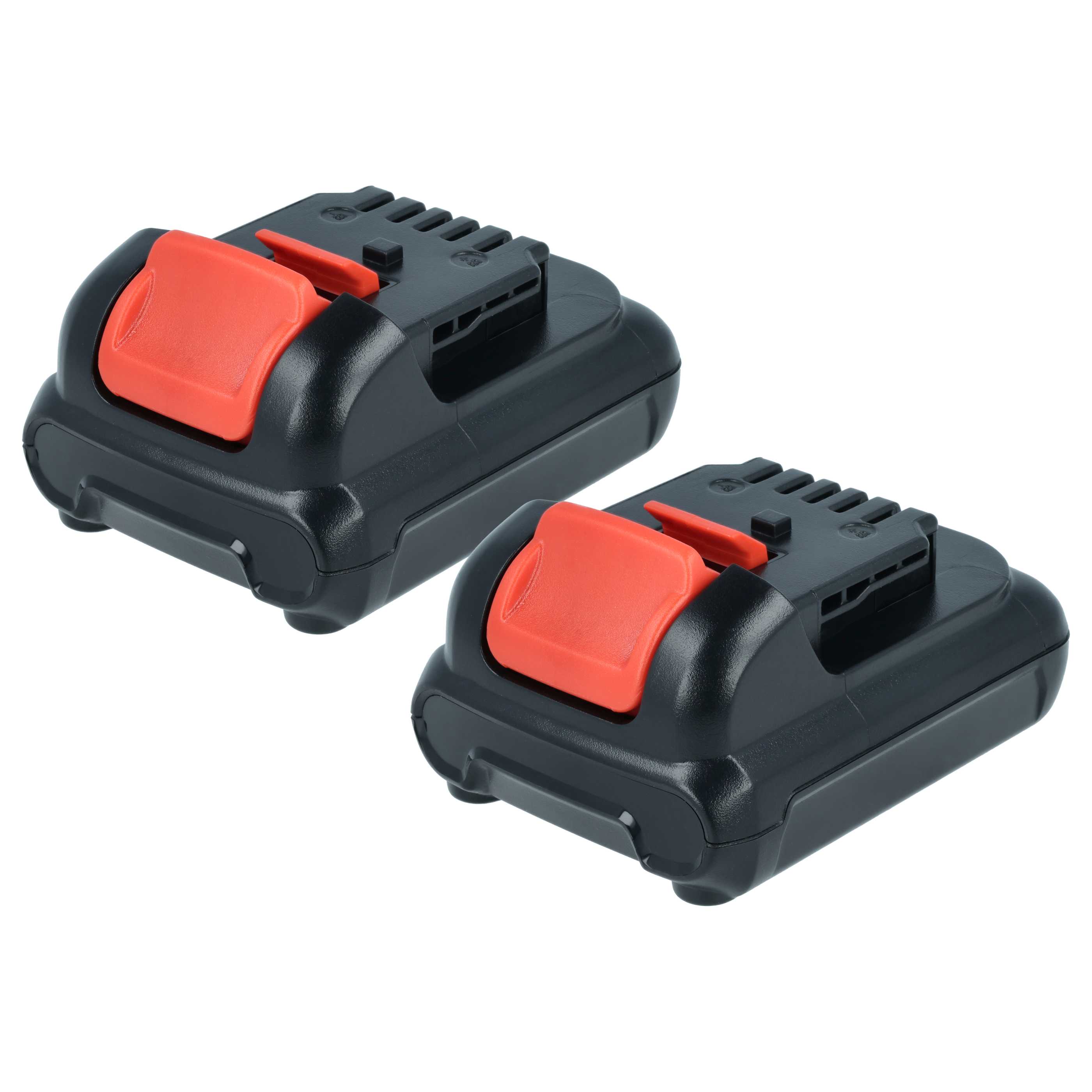 Akku (2x Stück) 12V als Ersatz für Dewalt DCB127, DCB125, DCB123, DCB121, DCB120 - 1,5Ah, Li-Ion