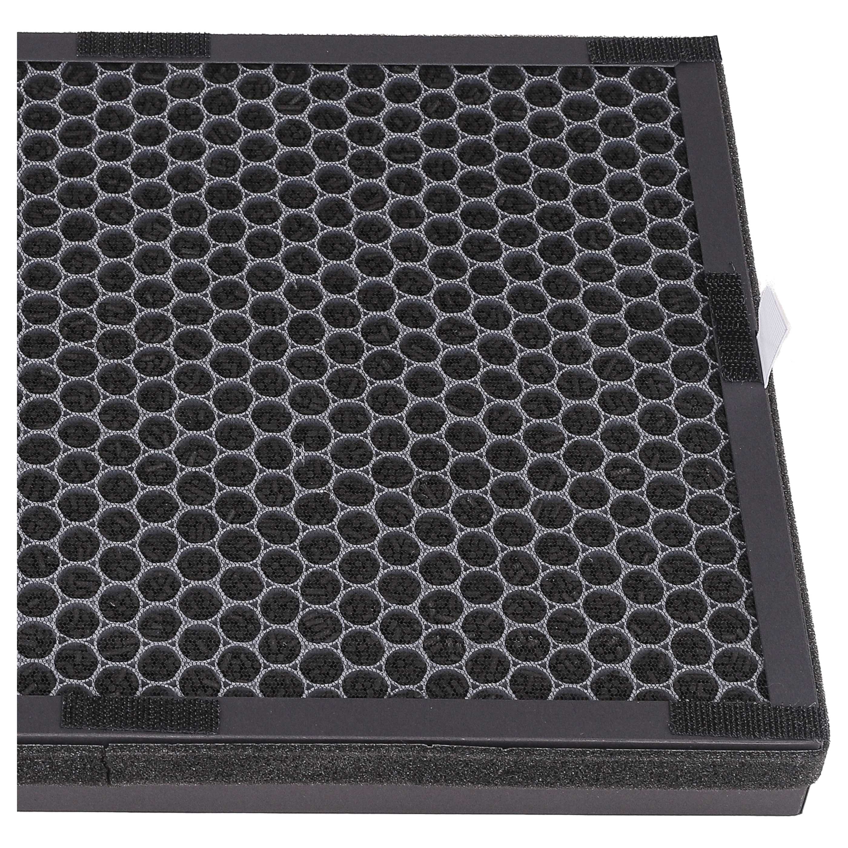 2x Filter as Replacement for Rowenta XD6220F0 - Activated Carbon + Allergy+