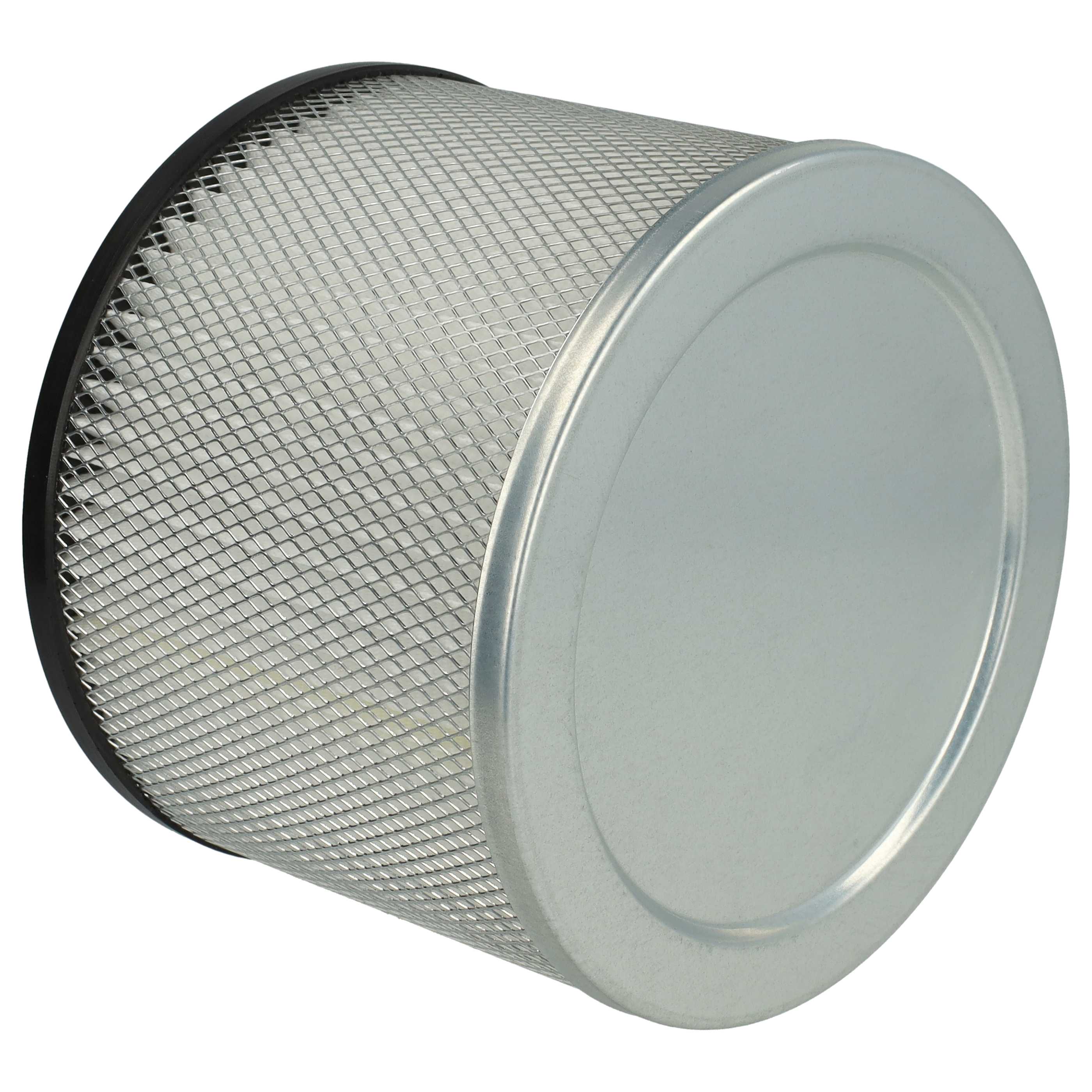 4x Filtercartridge filter replaces ROWI 212010019 for Rowi Chimney Sweep Vacuum, white / silver