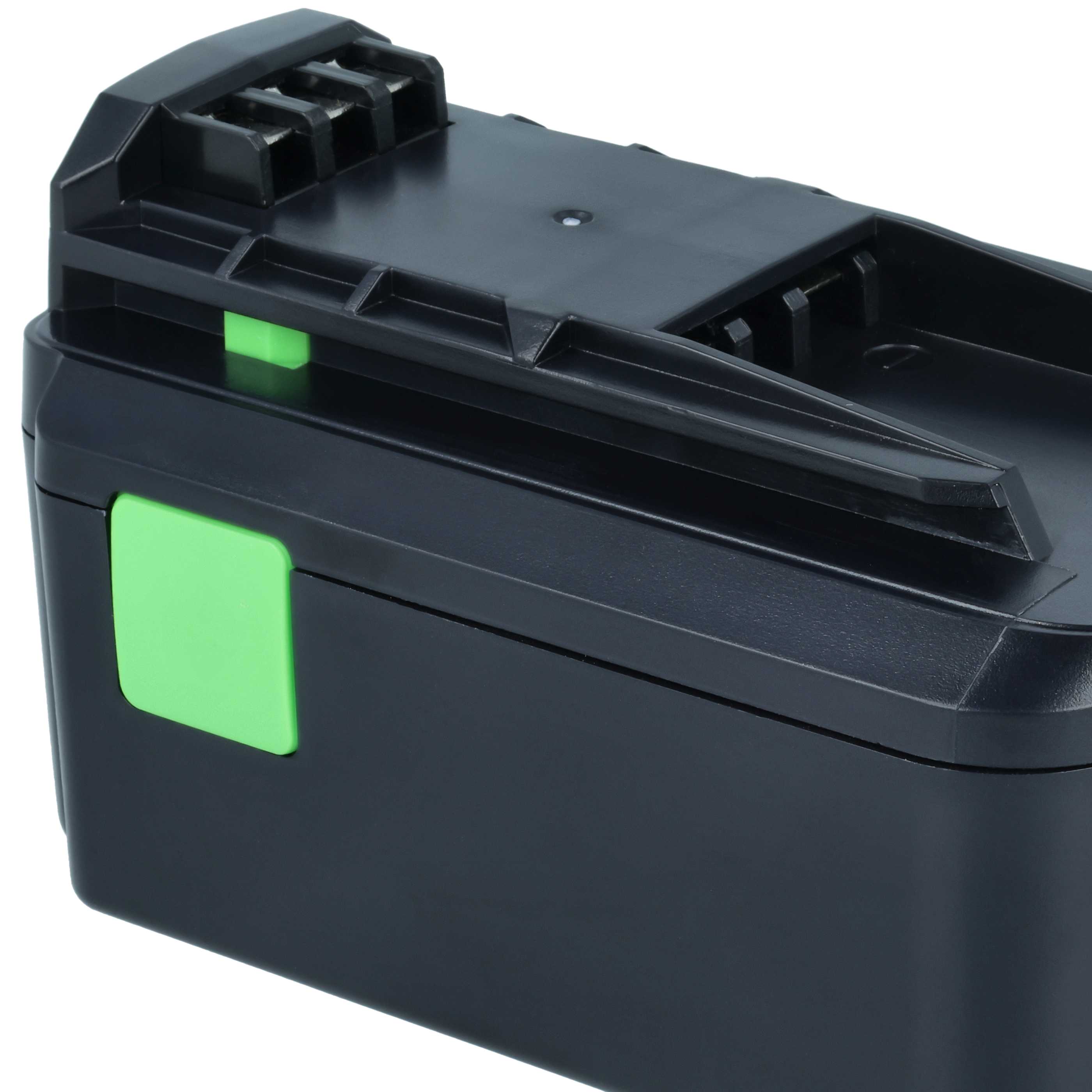 Battery replaces Festo Festool 498341, 498340, BPC 15, 494832 Electric Power Tool - 3000 mAh, 14.4 V, Li-Ion