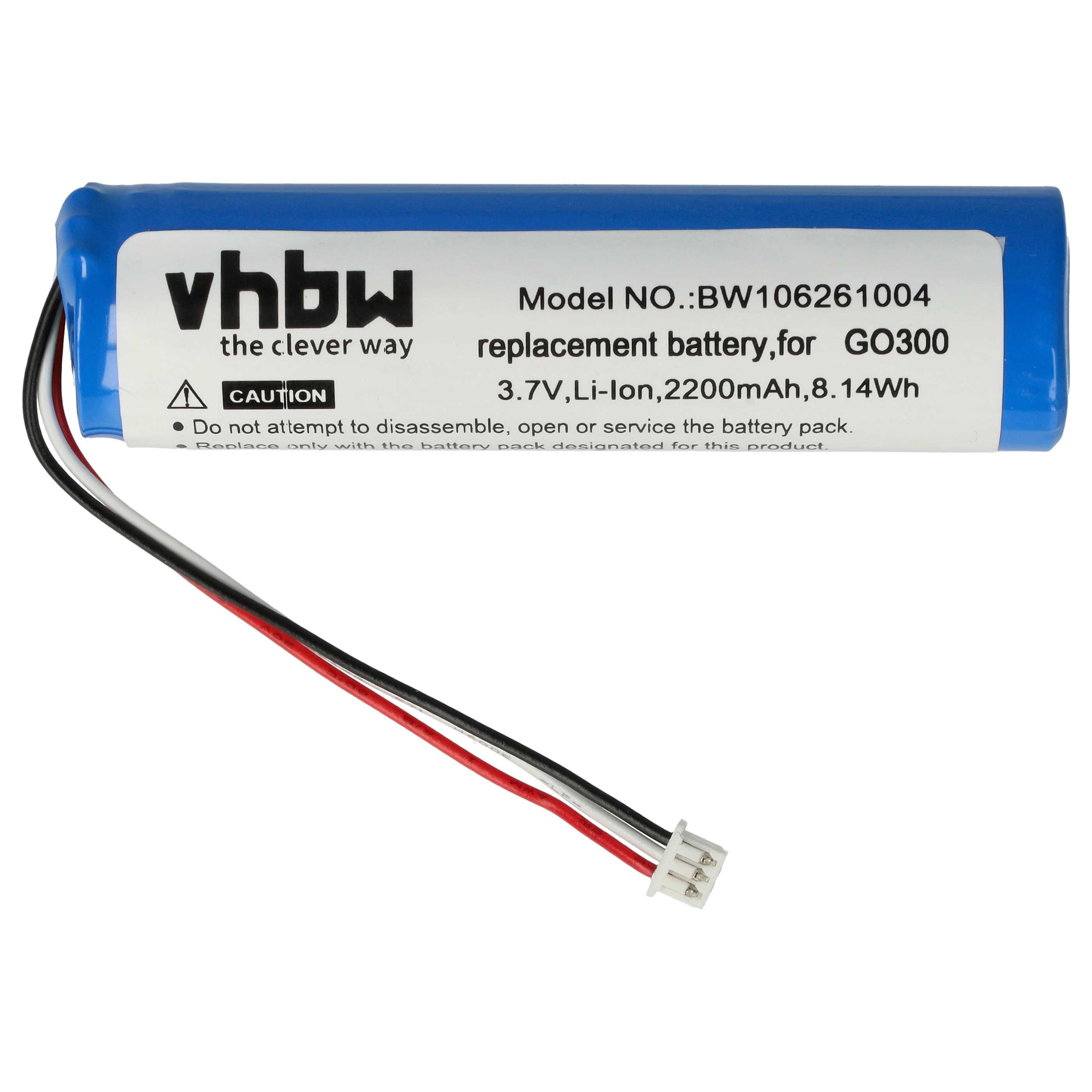 Akumulator do nawigacji GPS zamiennik VF5 - 2200 mAh 3,7 V Li-Ion