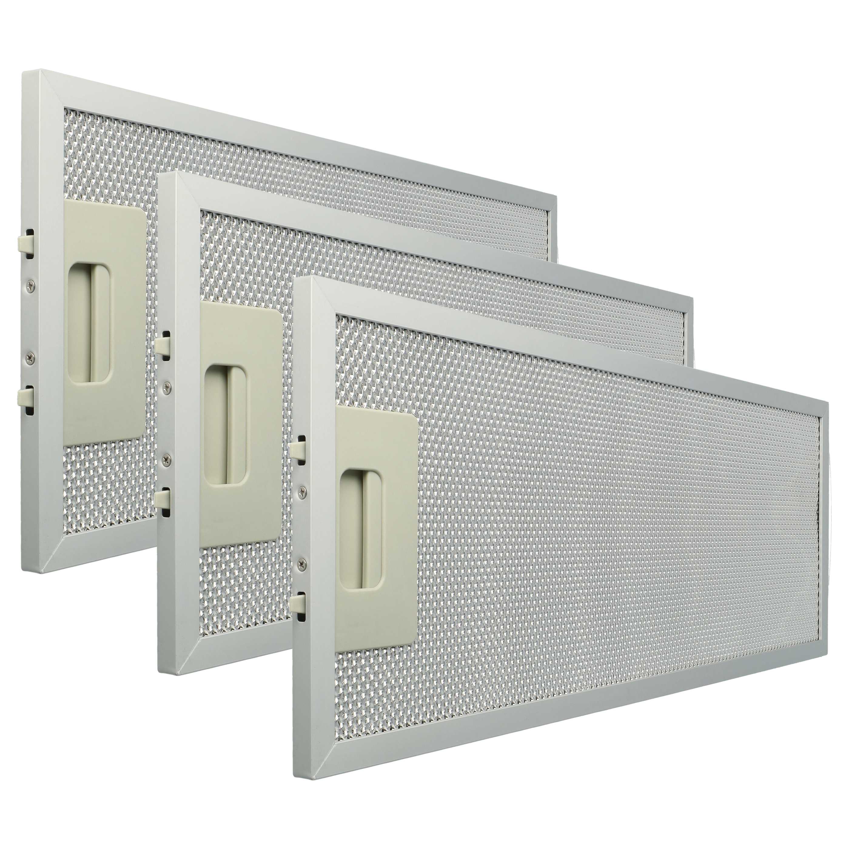 3x Filtres métal remplace Klarstein 10034875 pour hotte aspirante