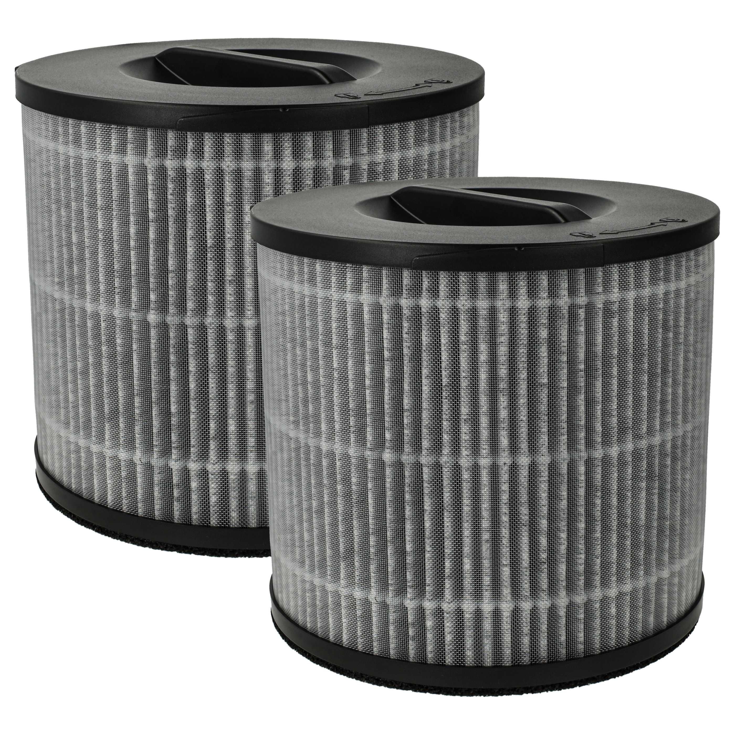 2x HEPA Filter replaces Steba 93-12-00 for Steba Air Humidifier - Activated Carbon