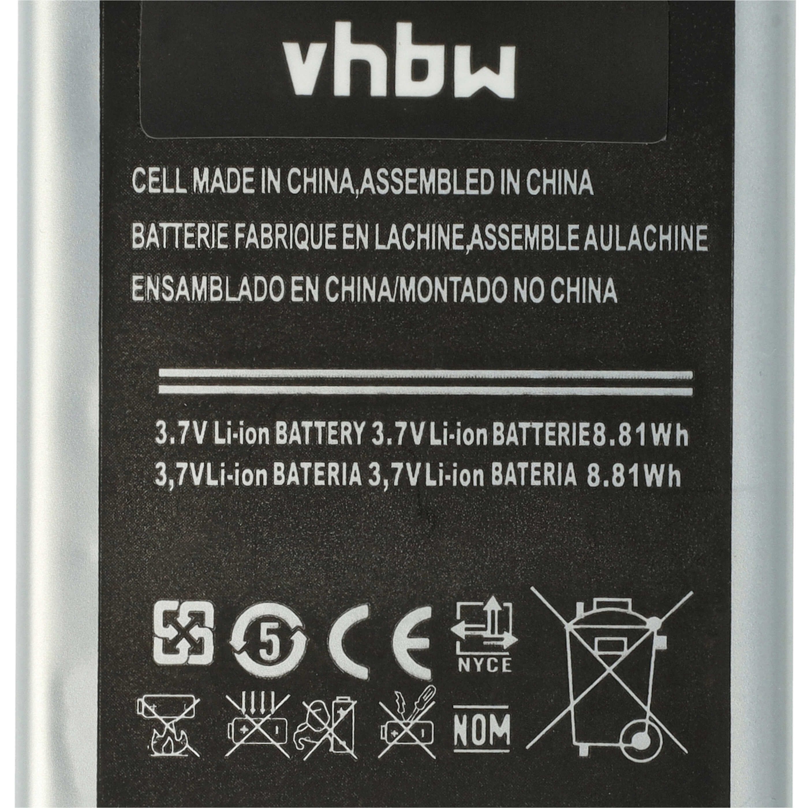 Batería para móvil, teléfono Cubot P9 - 2200 mAh 3,7 V Li-Ion