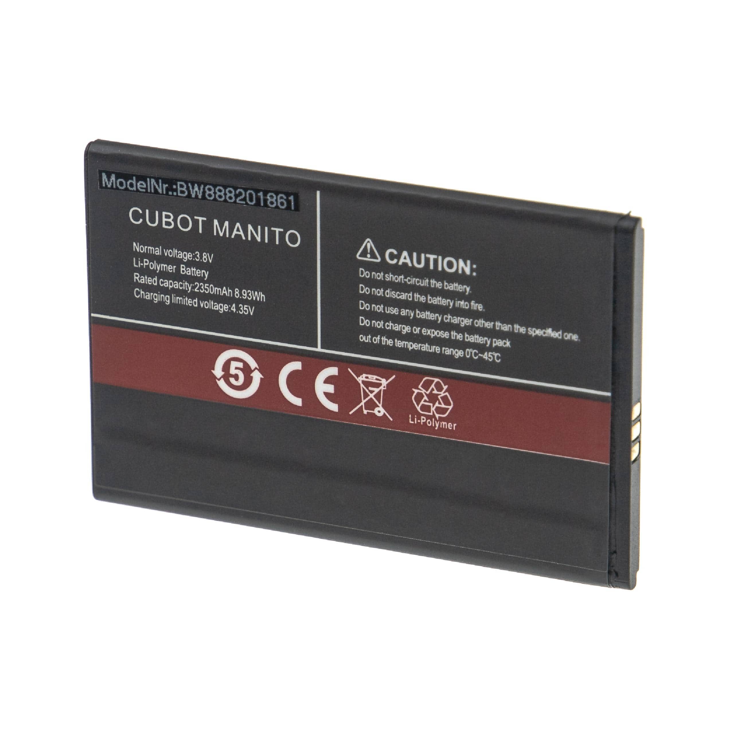 Akumulator do telefonu smartfona Cubot Manito - 2350 mAh 3,8 V Li-Ion