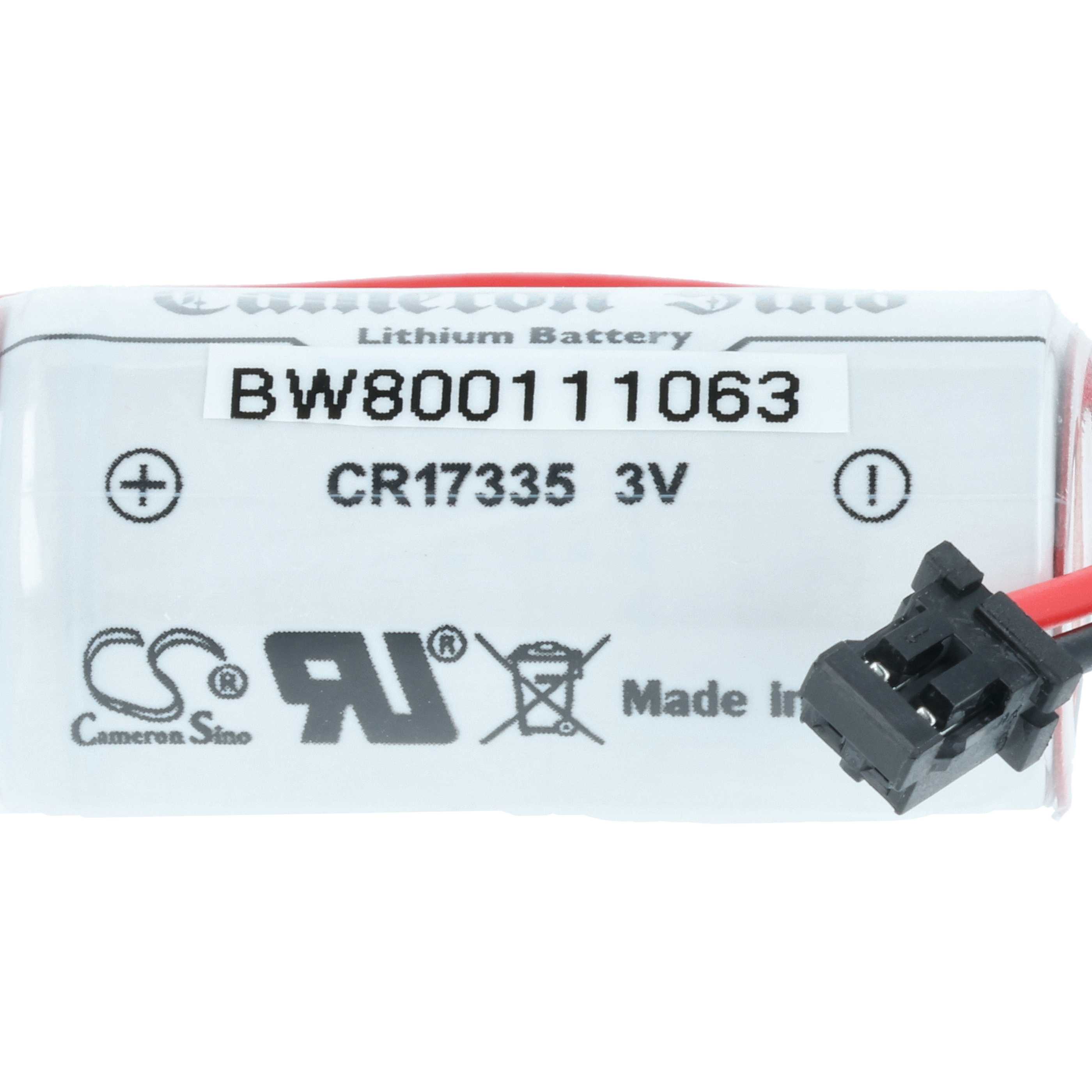 Batteria (5x pezzo) sostituisce Mitusibishi Q6BAT centraline 1800mAh, 3V