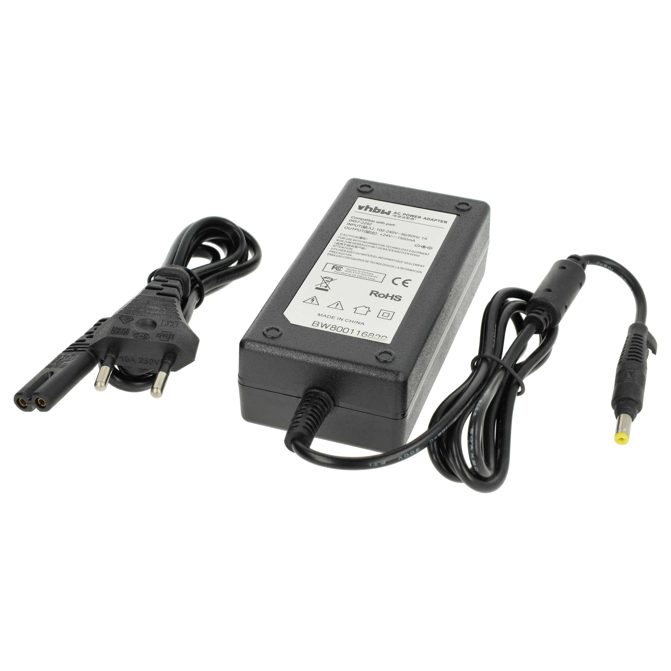 Mains Power Adapter replaces HP 0957-2292 for HP Scanner - 14 cm