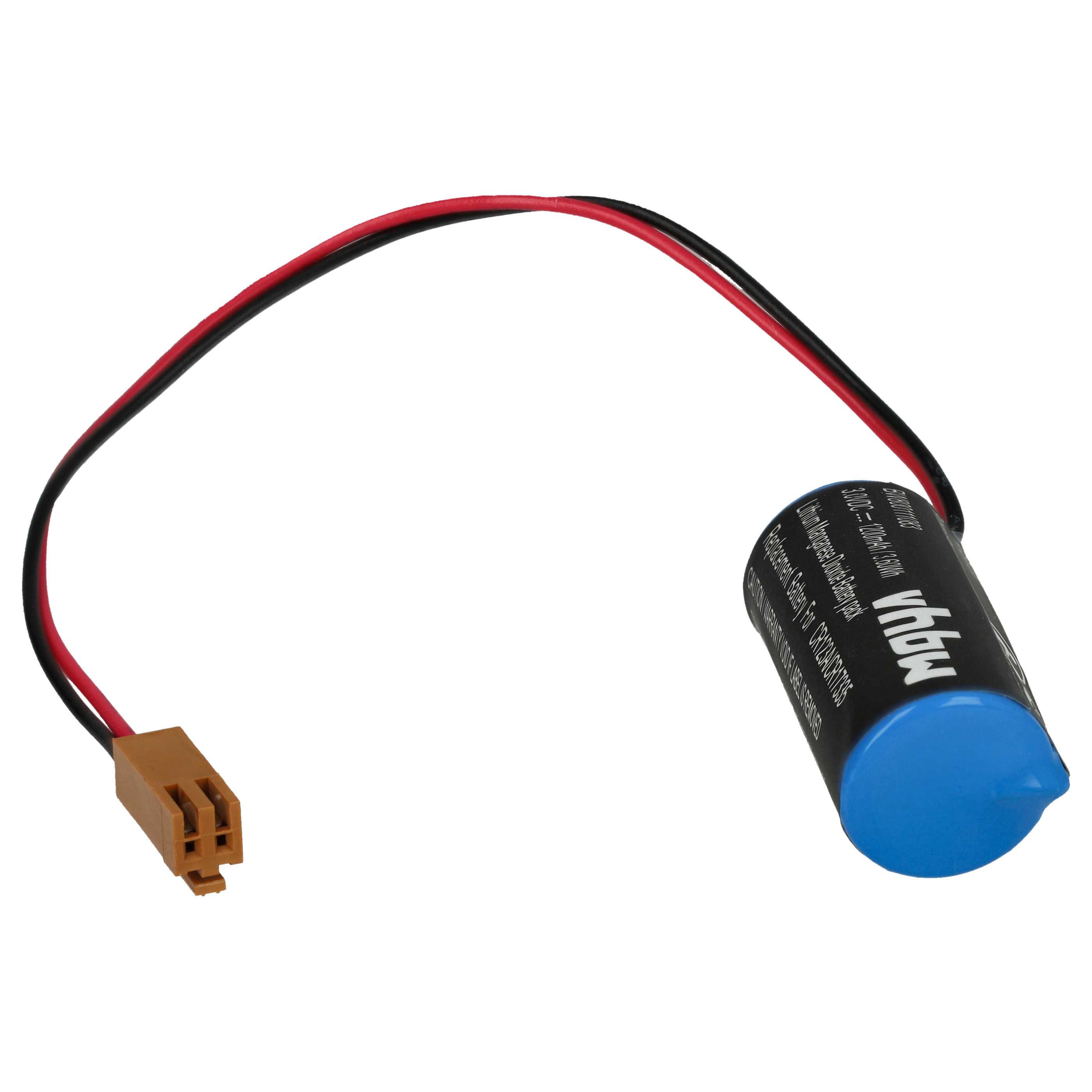 Industrieroboter-Batterie (5 Stück) als Ersatz für 44A724534-001, A06B0168D111 für GE - 1200mAh 3V Li-MnO2
