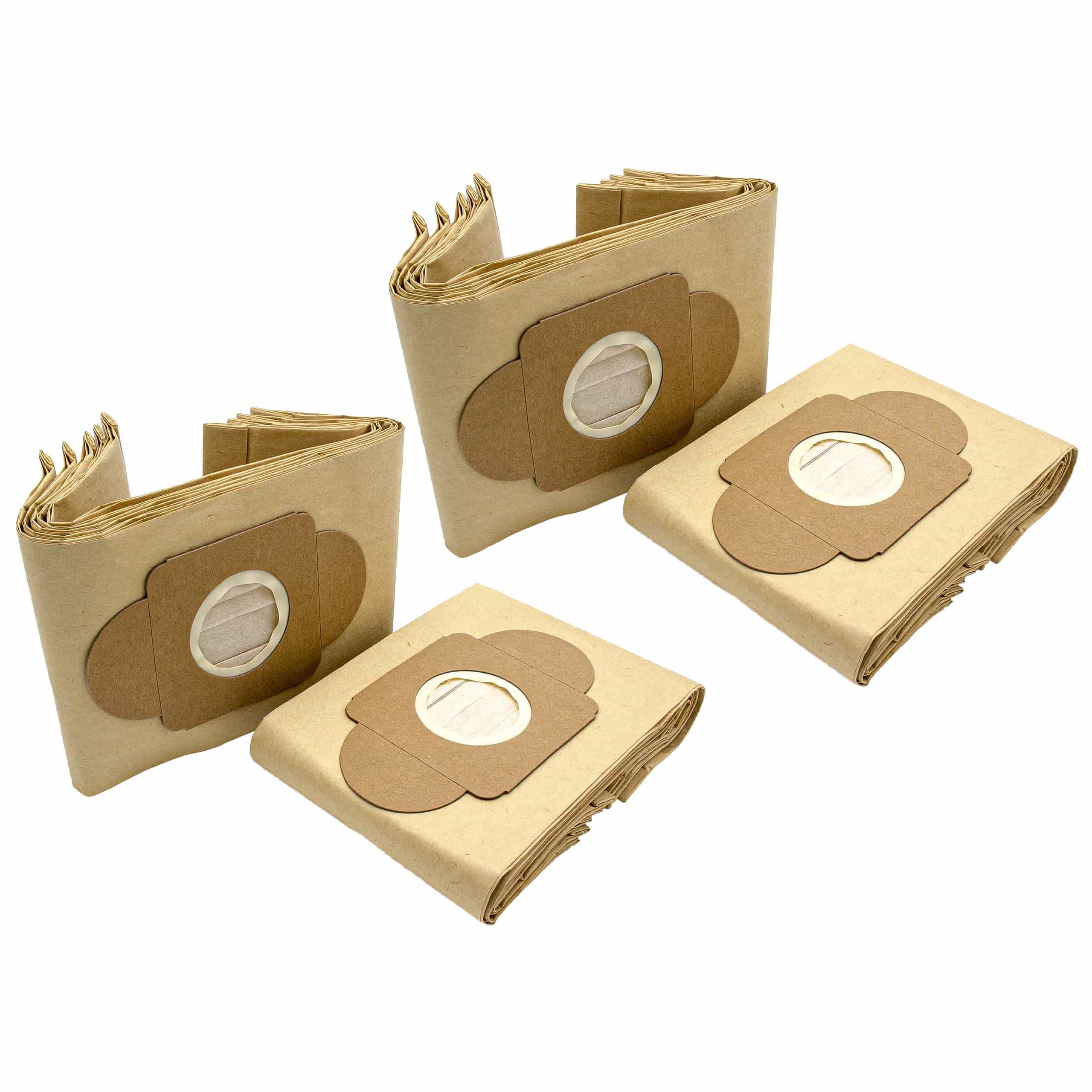 20x Sac pour aspirateur Ghibli, Elfo, Wetrok 18 - papier