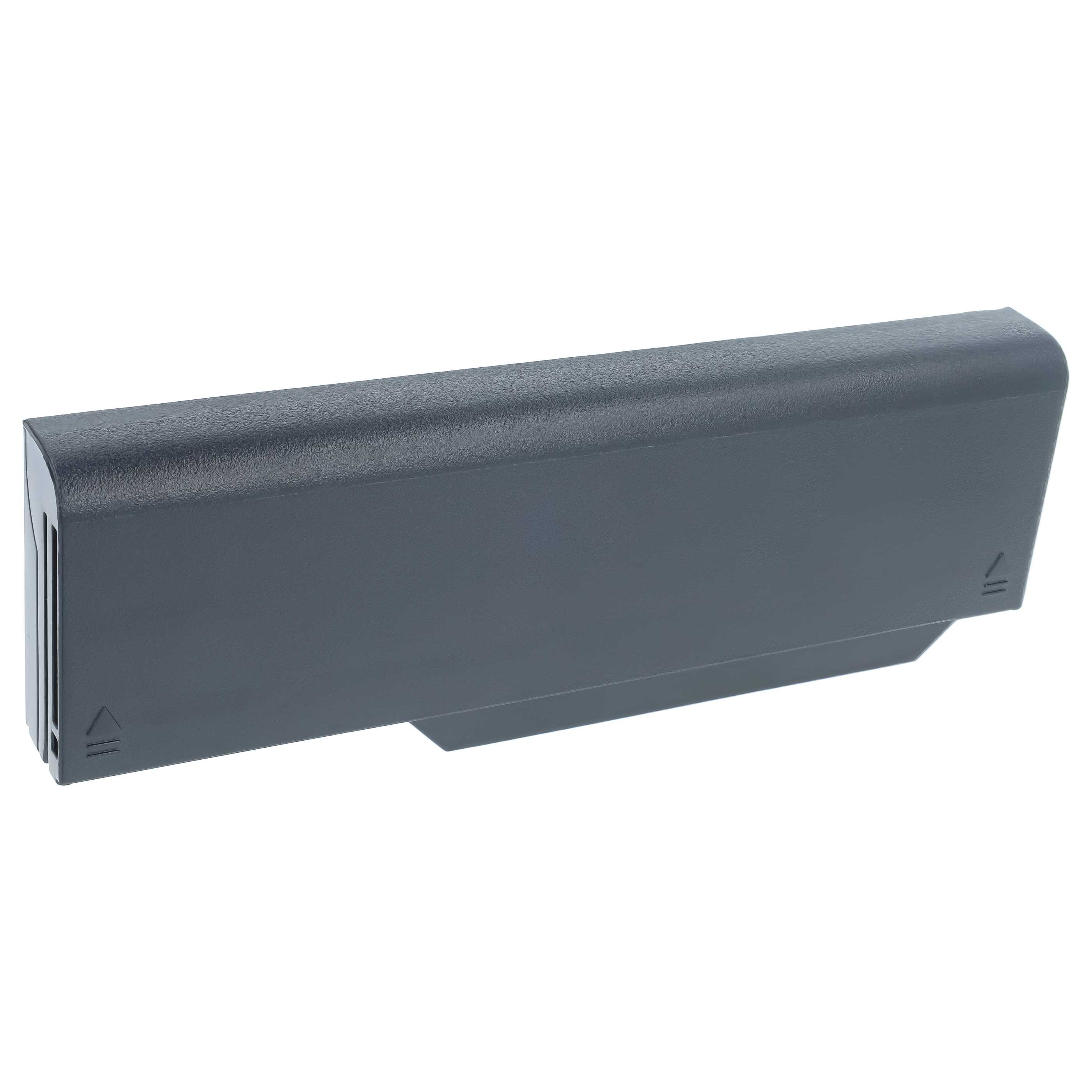 Notebook-Akku als Ersatz für 40019327, 40020374, 441807800002 für Mitac - 6600mAh 11,1V Li-Ion, schwarz