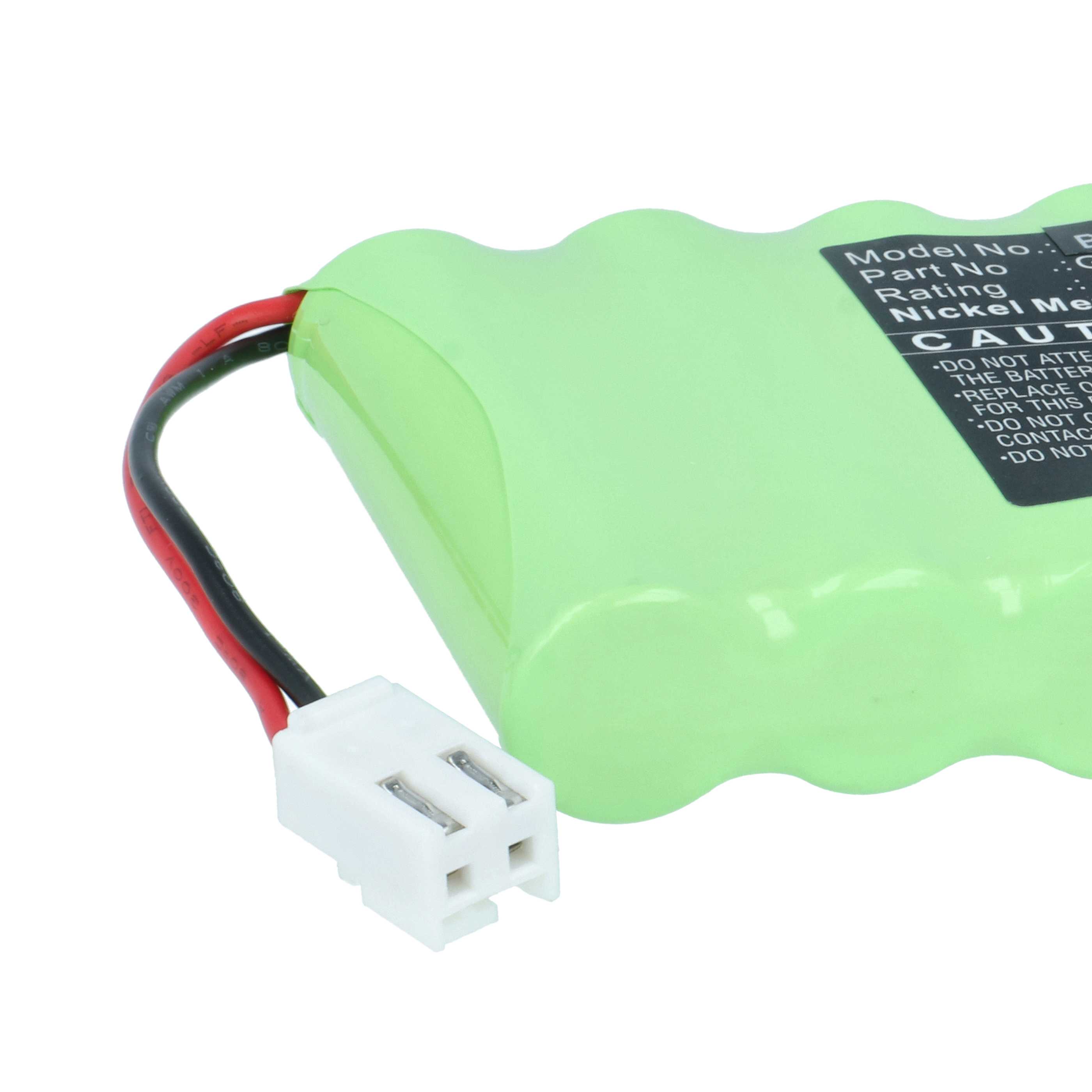 Batería reemplaza Ansmann 2412-3011 para diversos dispositivos (1800 mAh, 12 V, NiMH)