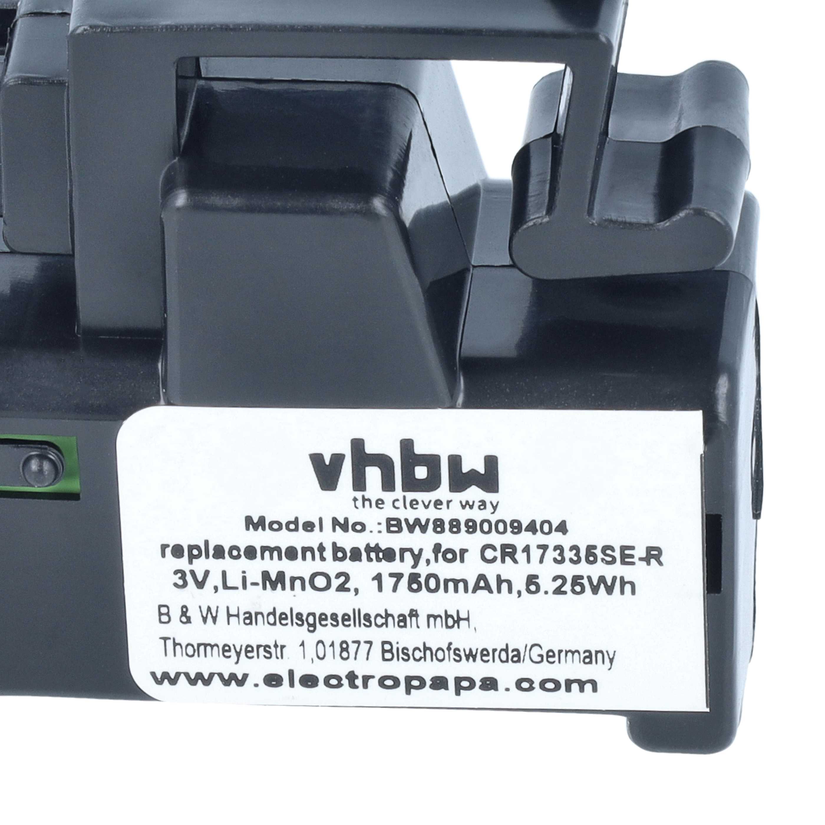 CNC System-BatterieAkku (2 Stück) als Ersatz für Fanuc A02B-0309-K102 für Fanuc - 1,75 Ah 3V Li-MnO2