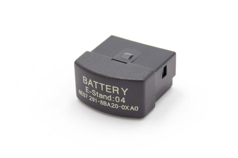 Batteriemodul-Batterie als Ersatz für Siemens 6ES7291-8BA20-0XA0 - 30mAh 3V Li-Ion, 3 Monate Speicherung
