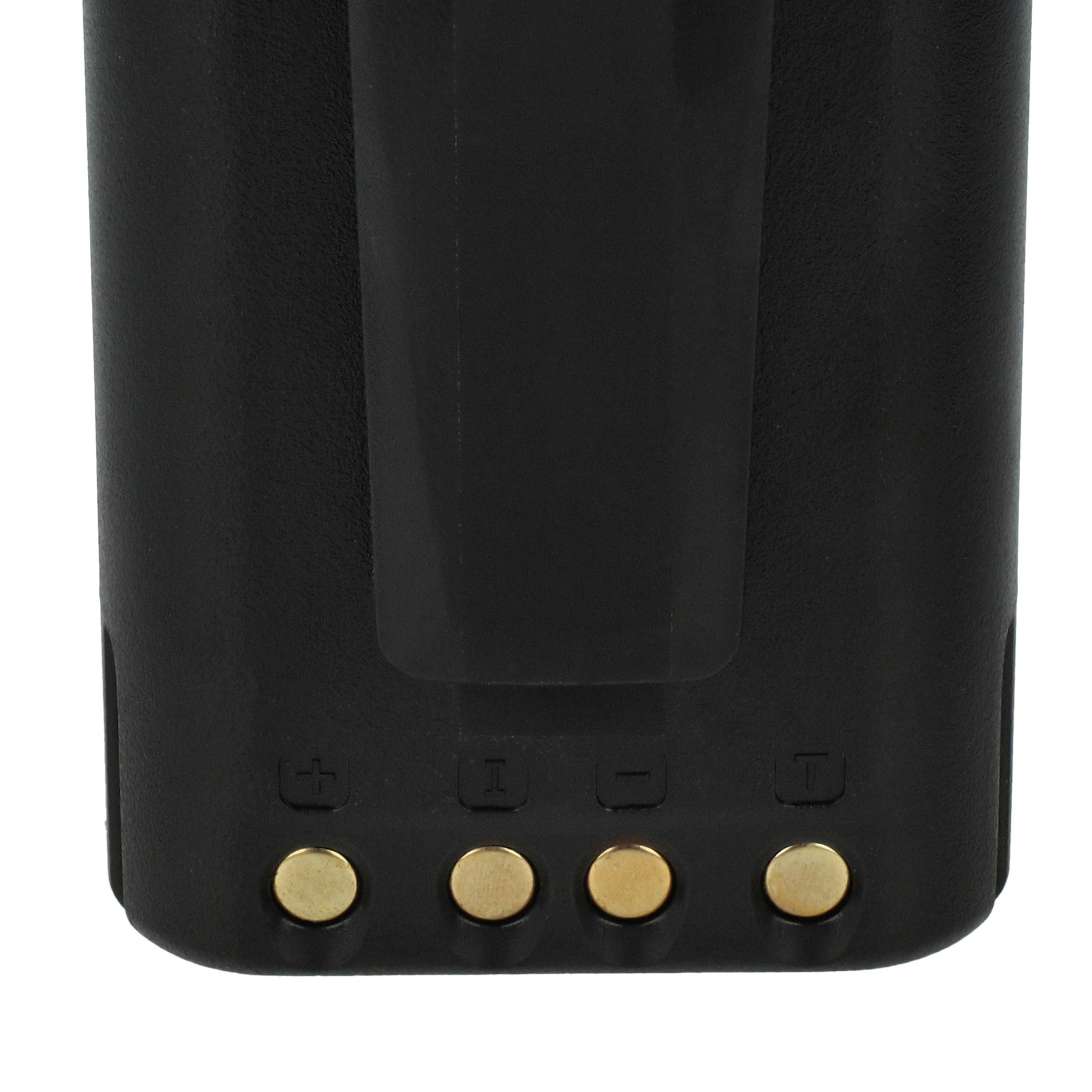 Radio Battery replaces BLO-004, BLO-007, BLO-001 - 3200 mAh 7.4 V Li-Ion + Belt Clip