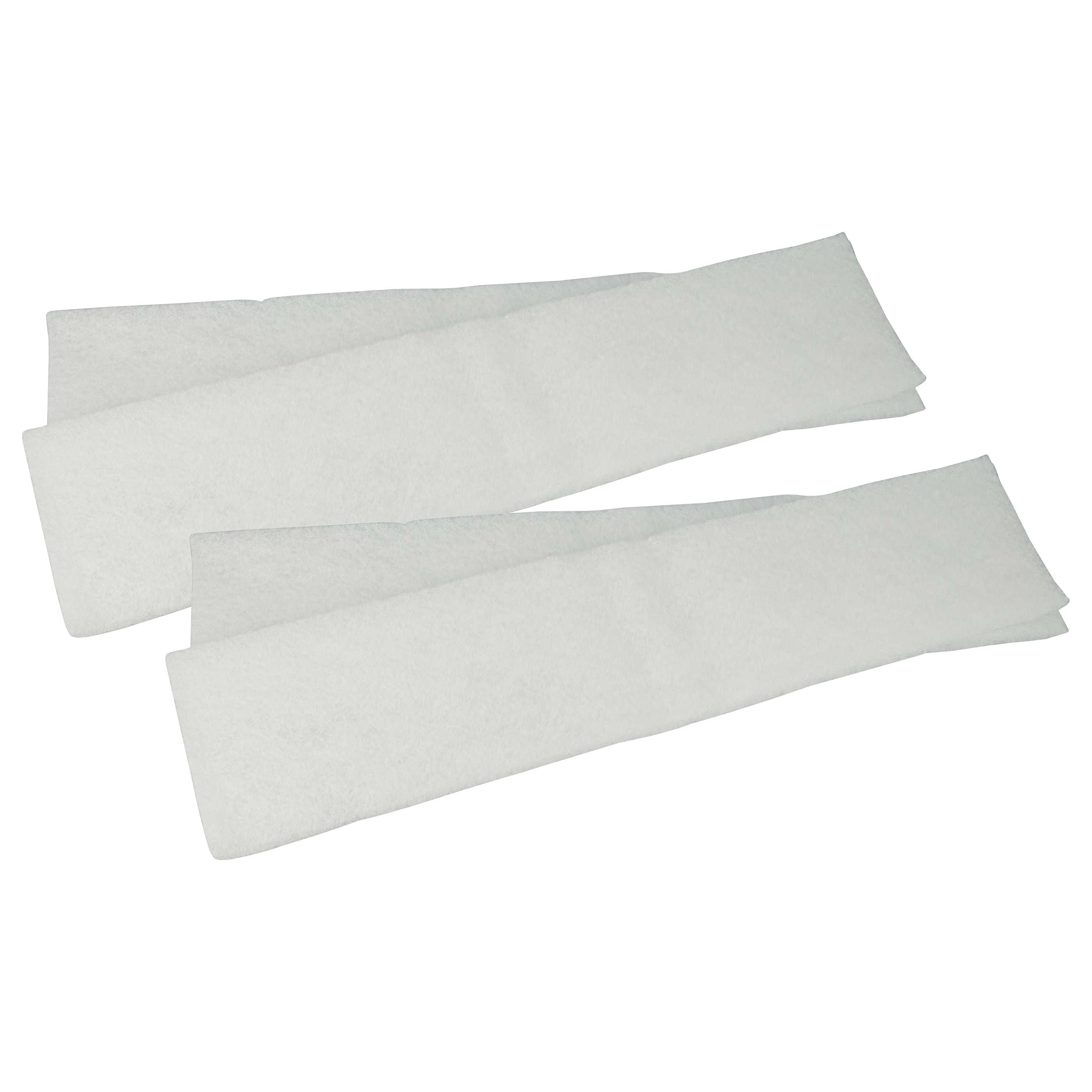 4x Air Filter replaces Helios 9638 for Helios Vent - Filter Class G4, white