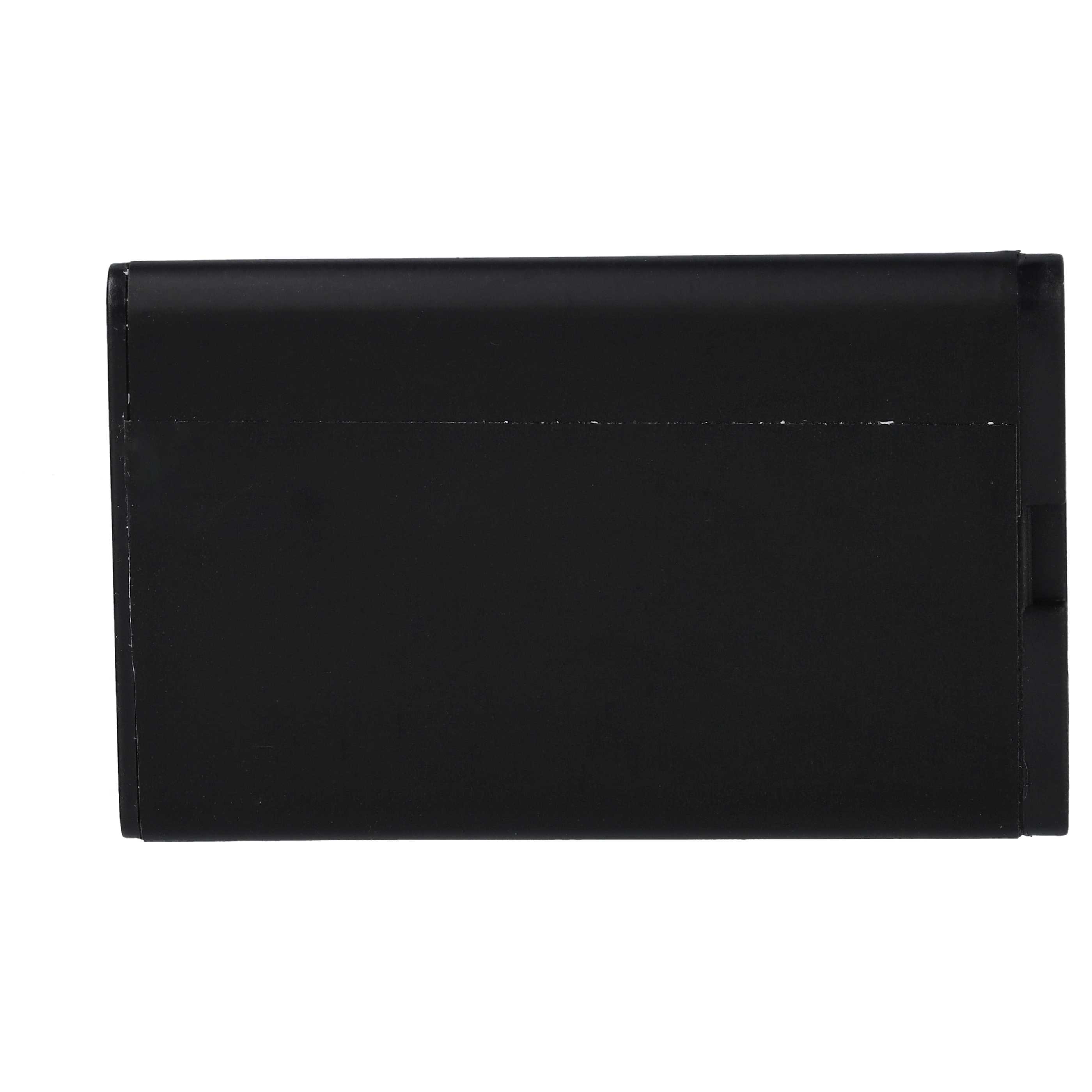 Dictaphone Battery replaces Philips ACC8100/00, ACC8100, 8403 810 00011 - 1250 mAh 3.7 V Li-Ion