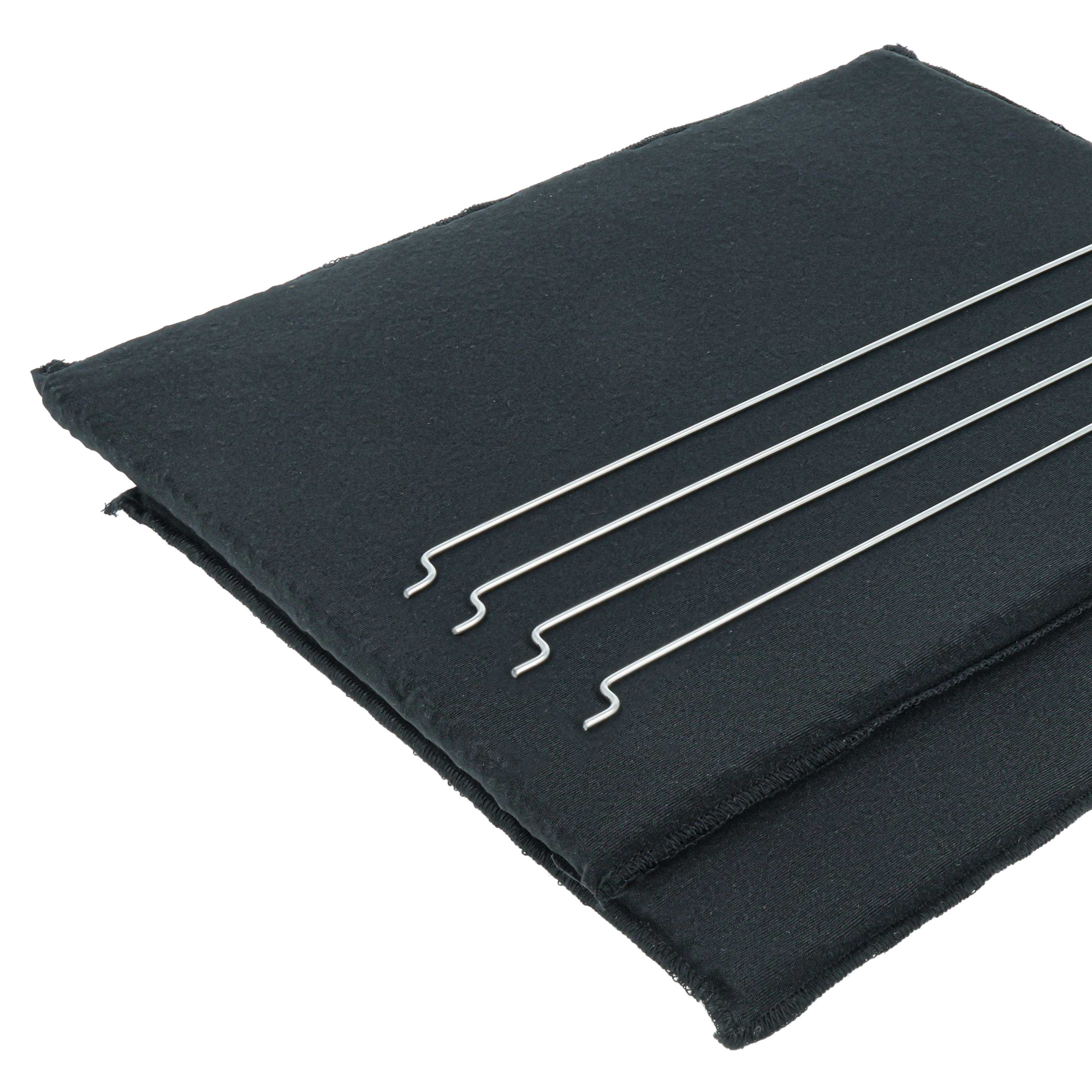 4x Filtres à charbon actif remplace AEG EFB1061, 4055385076, MCFE38 pour hotte Electrolux