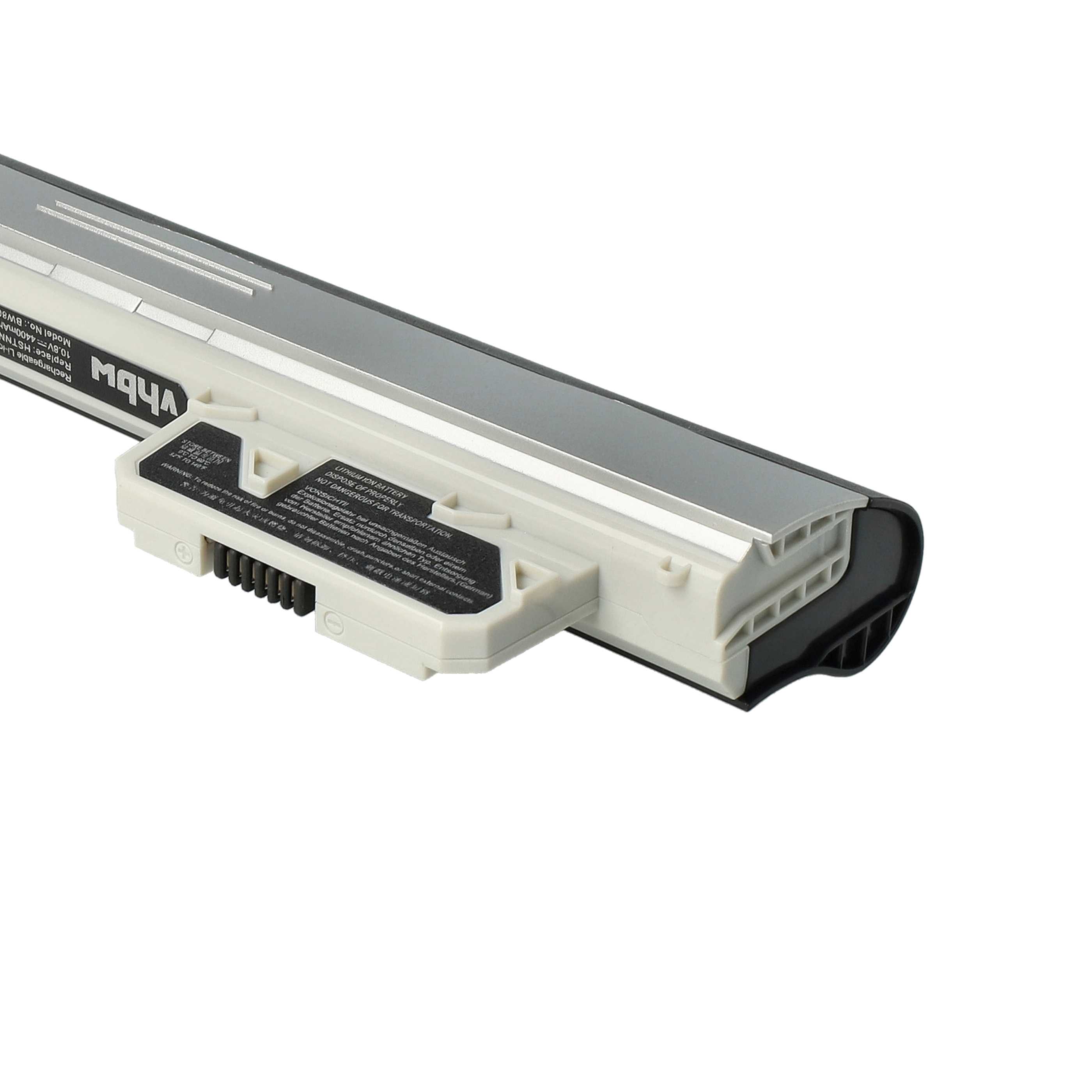 Akumulator do laptopa zamiennik HP 628419-001, 626869-851, 626869-321 - 4400 mAh 11,1 V Li-Ion, srebrnoszary