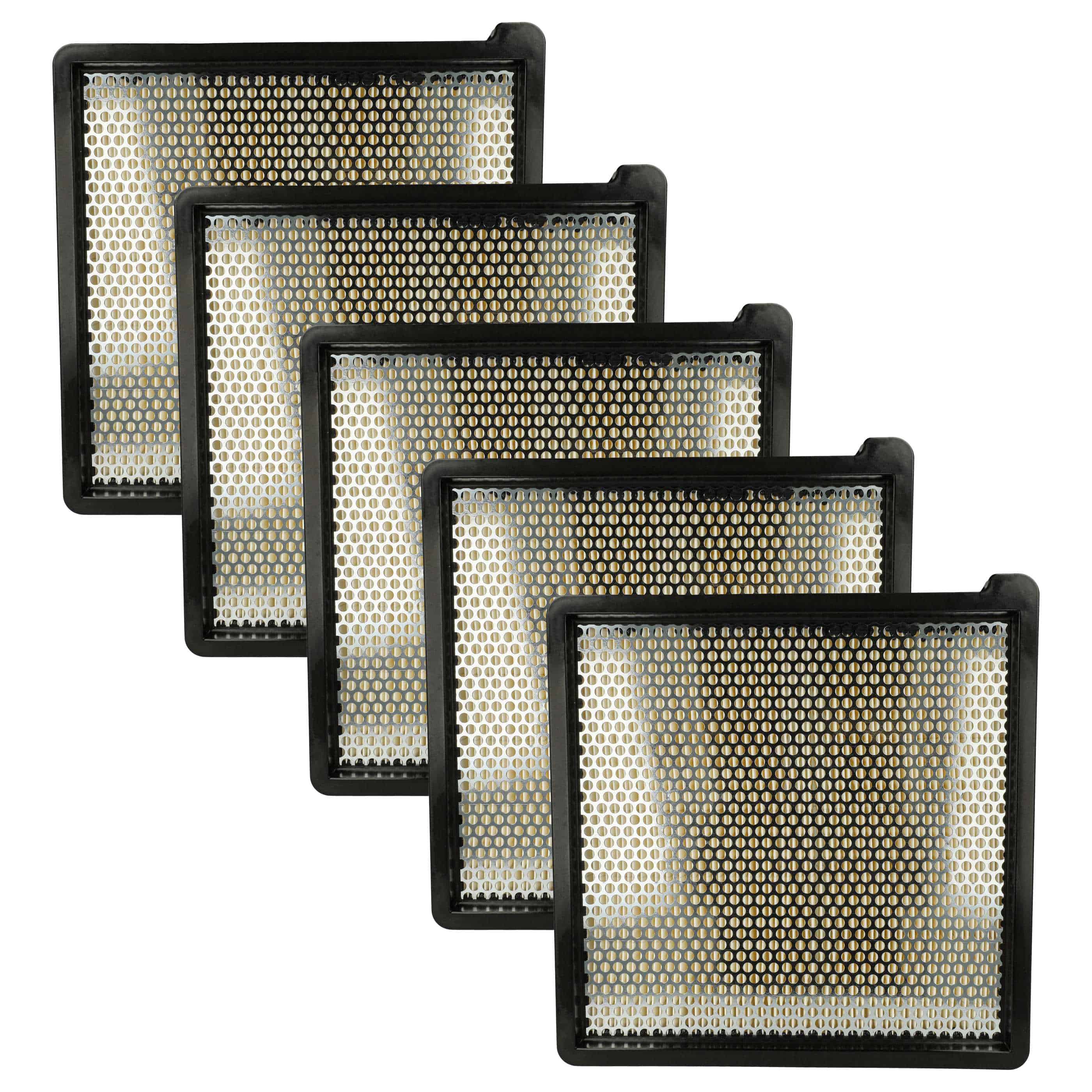 5x Flat-Fold Filter replaces Kärcher 5.731-635.0 for Kärcher Carpet Sweeper, Floor Scrubber
