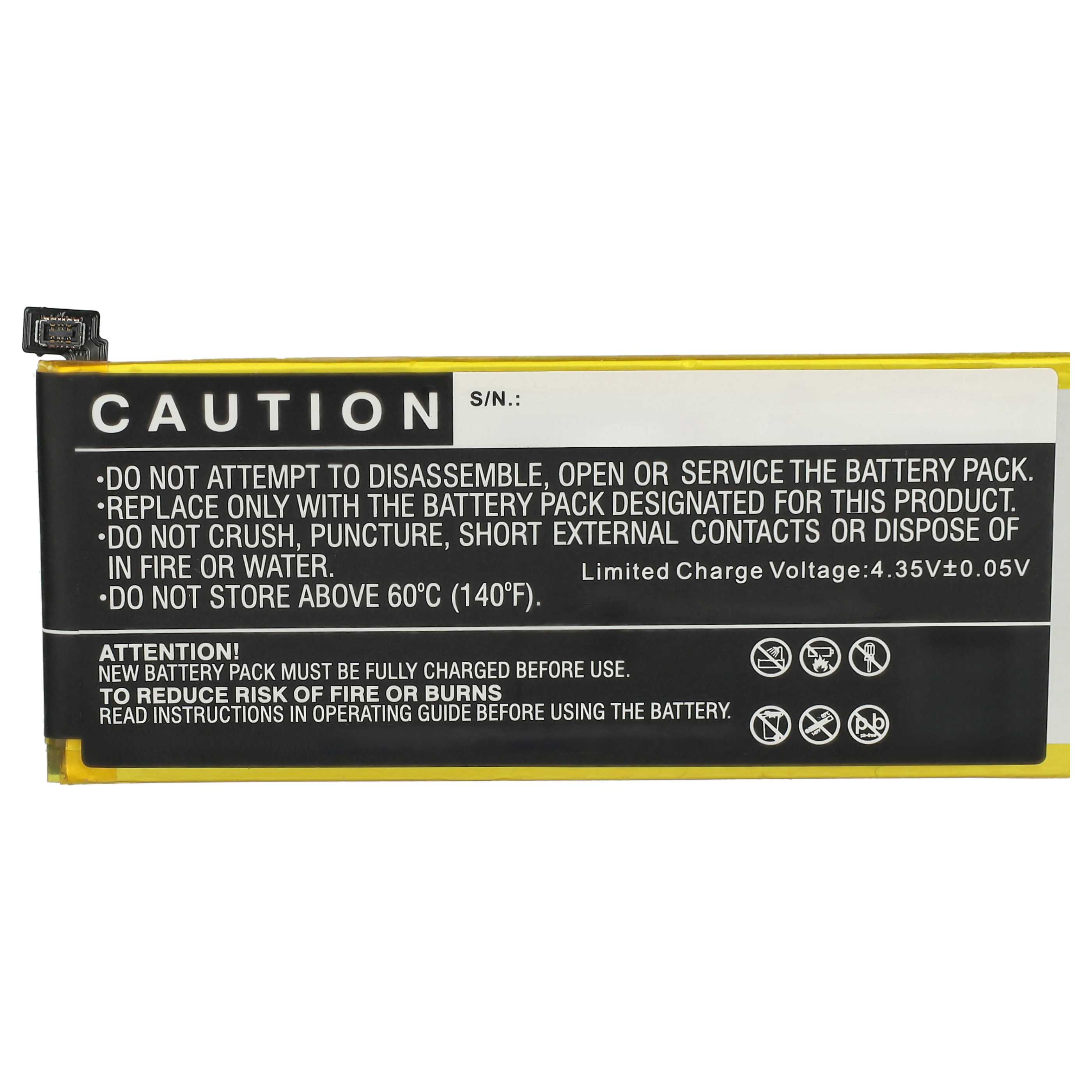 Akumulator do telefonu smartfona zamiennik Motorola JT40 - 3000 mAh 3,8 V LiPo