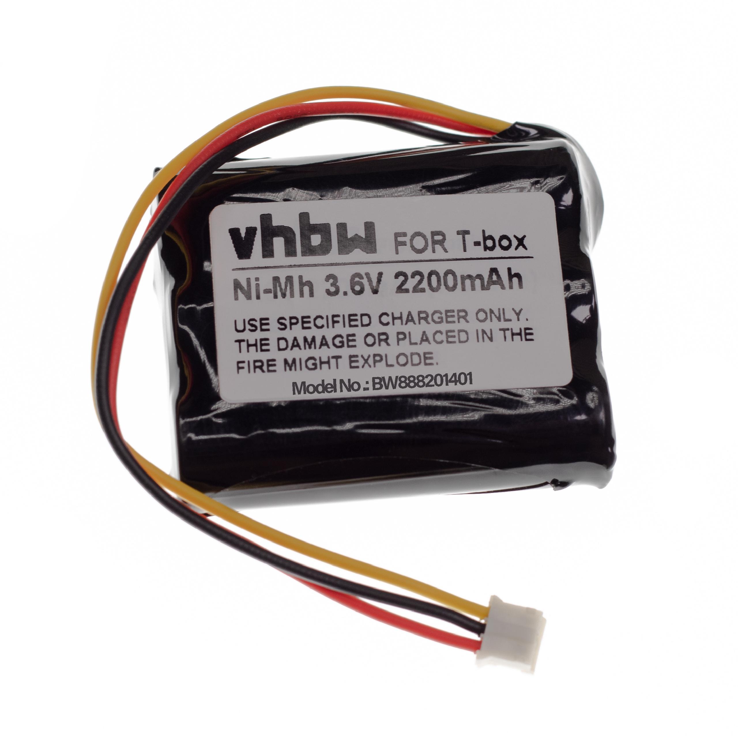 Music Box Battery Replacement for tonies 50AA5S - 2200mAh 3.6V NiMH
